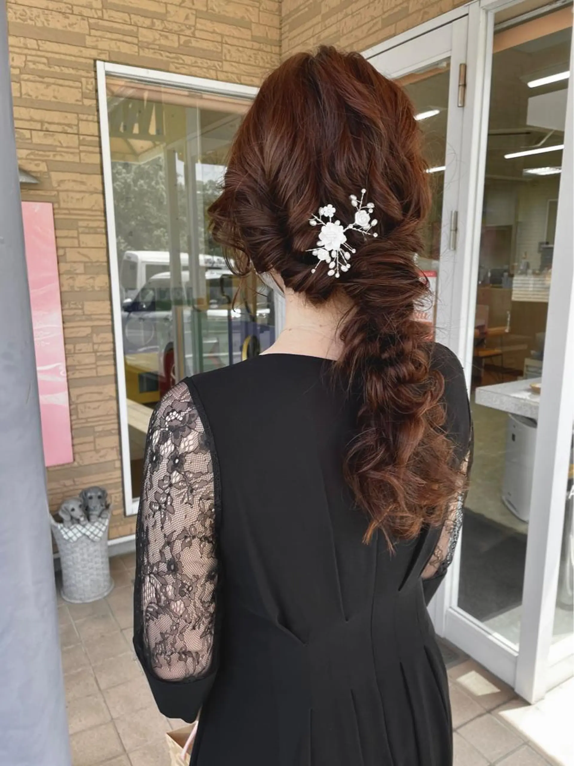 ロング ヘアアレンジ yui .のヘアスタイル