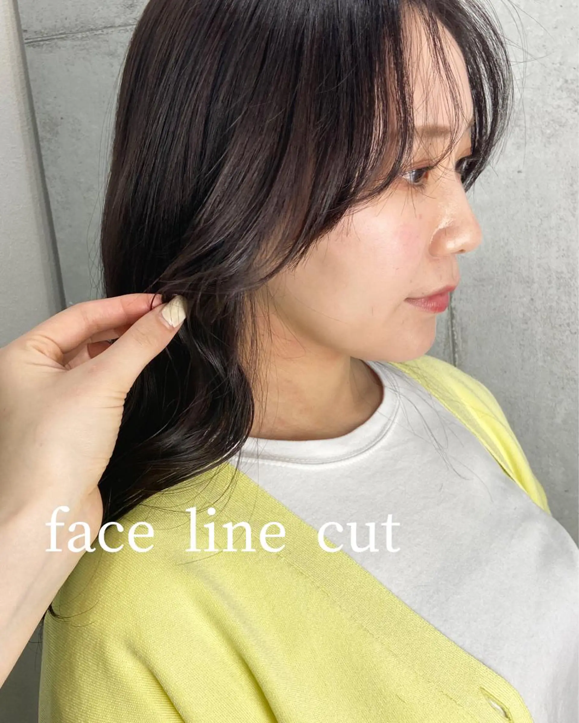 ロング カラー ヘアアレンジ 顔周りカット Trip 大名所属・Trip大名 AZUのヘアスタイル