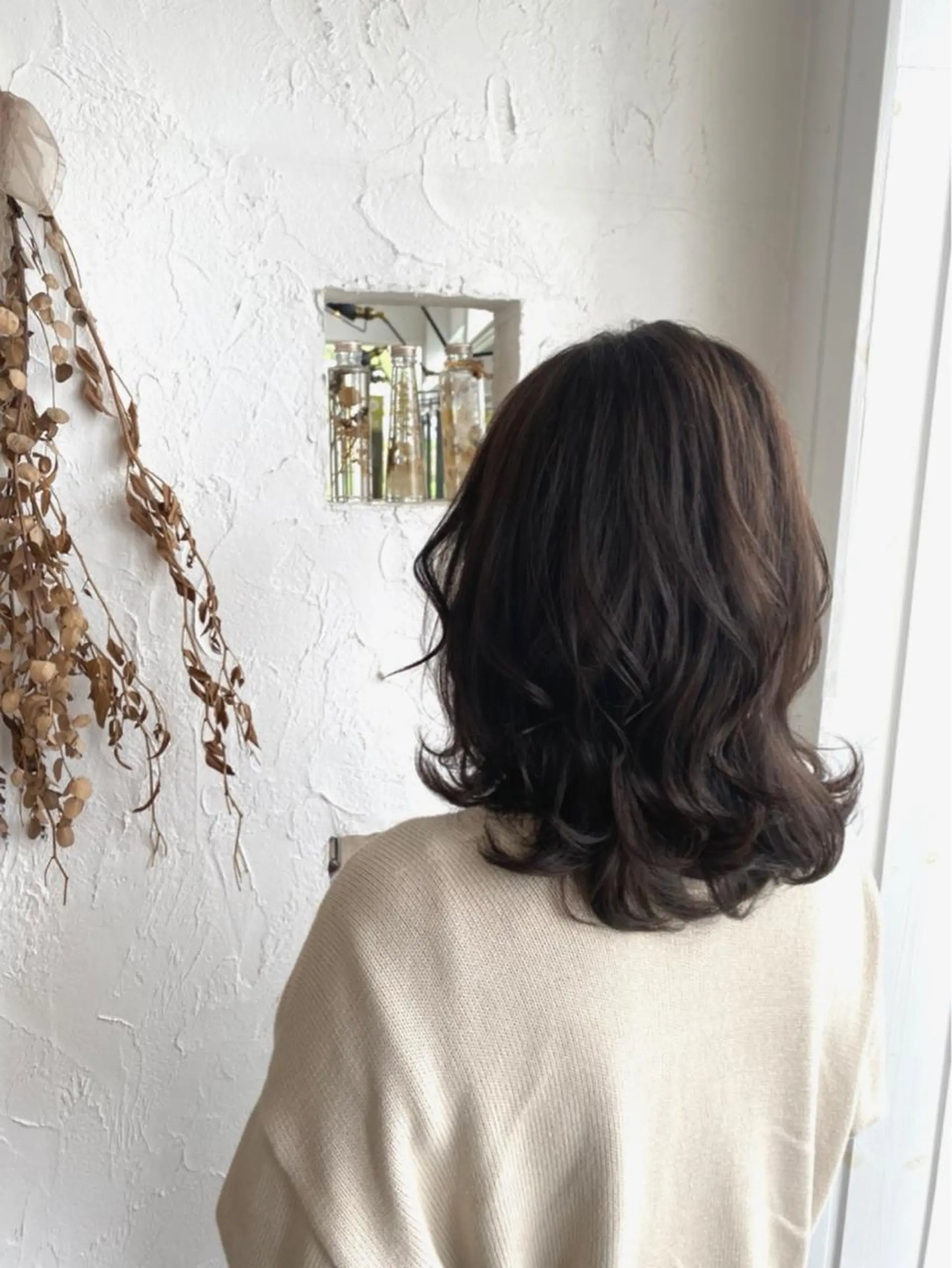 セミロング カラー パーマ 豊橋美容院 ソンリエのヘアスタイル