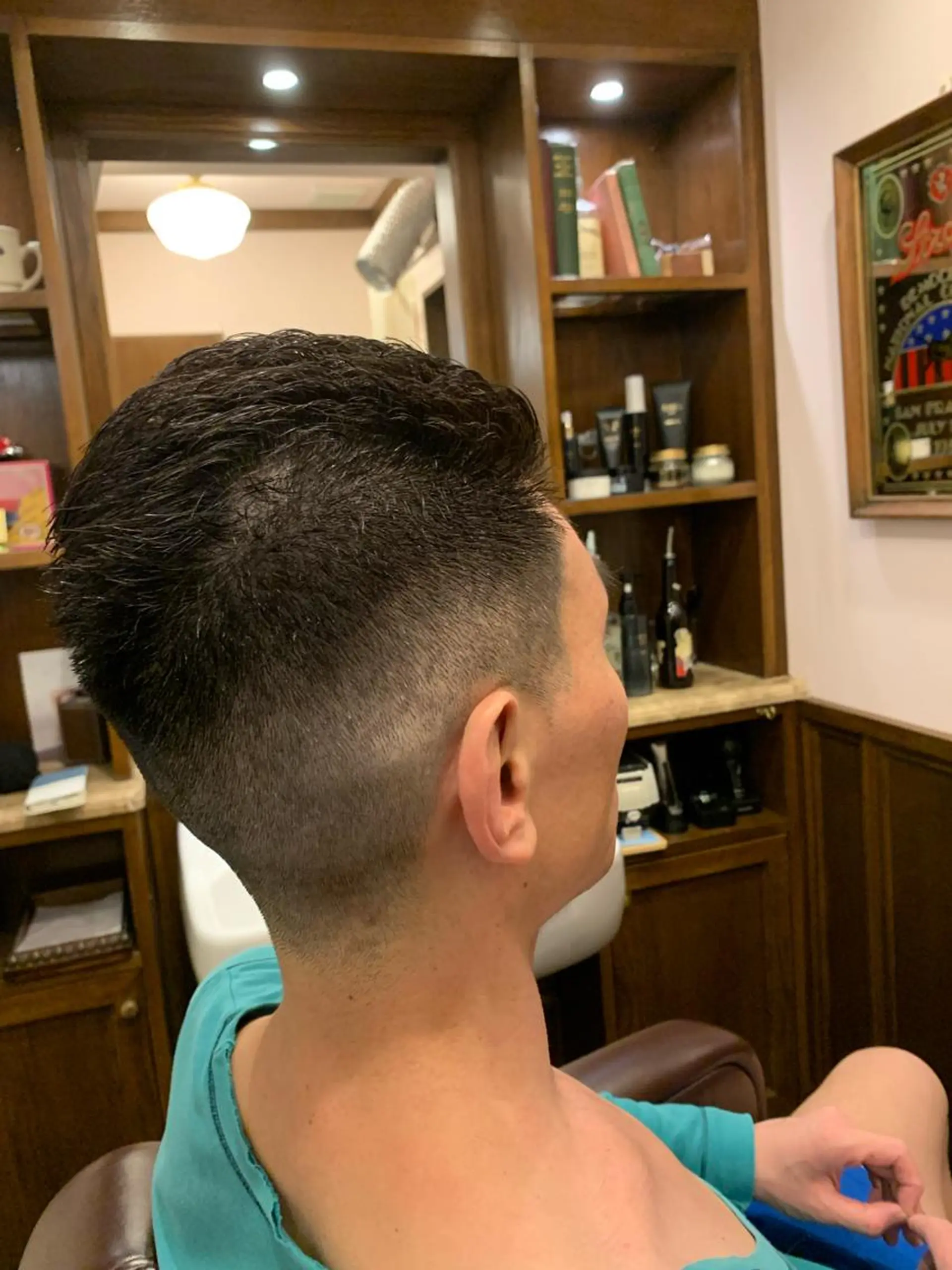 ショート メンズ カット パーマ ひらお あおとのヘアスタイル