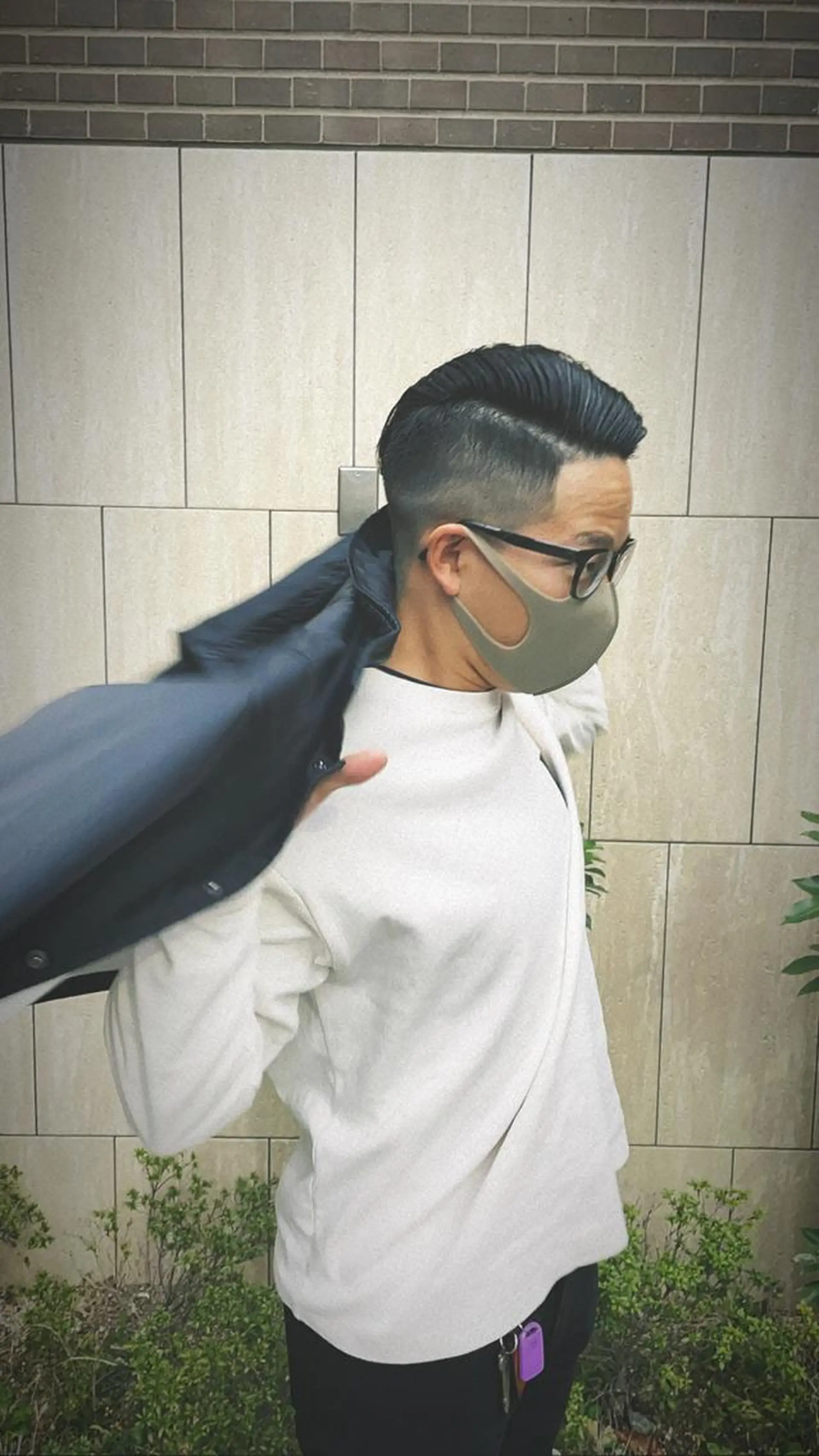 ショート カラー パーマ メンズ 𝙢𝙚𝙣'𝙨 𝙝𝙖𝙞𝙧高津のヘアスタイル