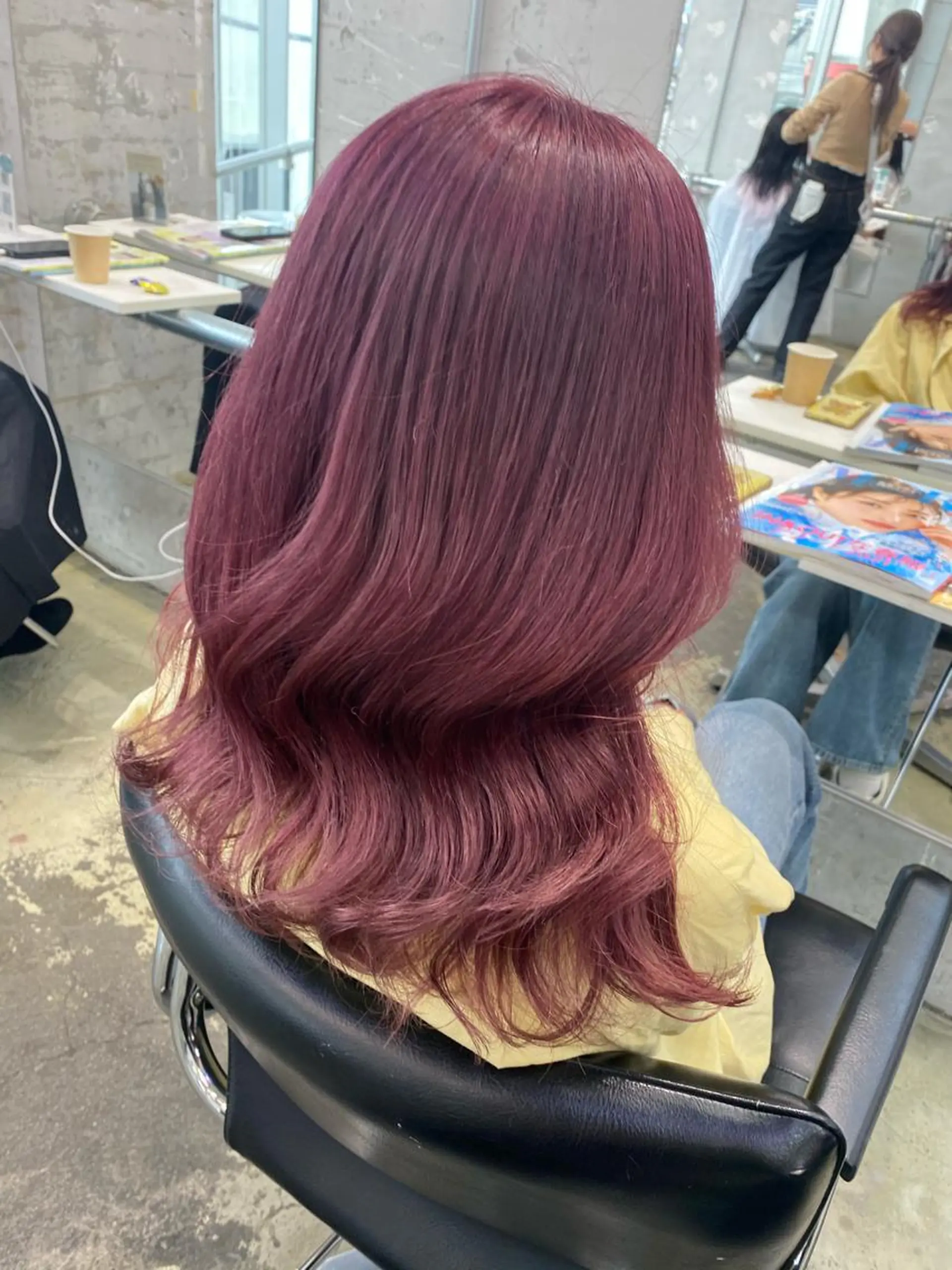 ミディアム カラー 💗💗韓国レイヤー yu-ki💗💗のヘアスタイル