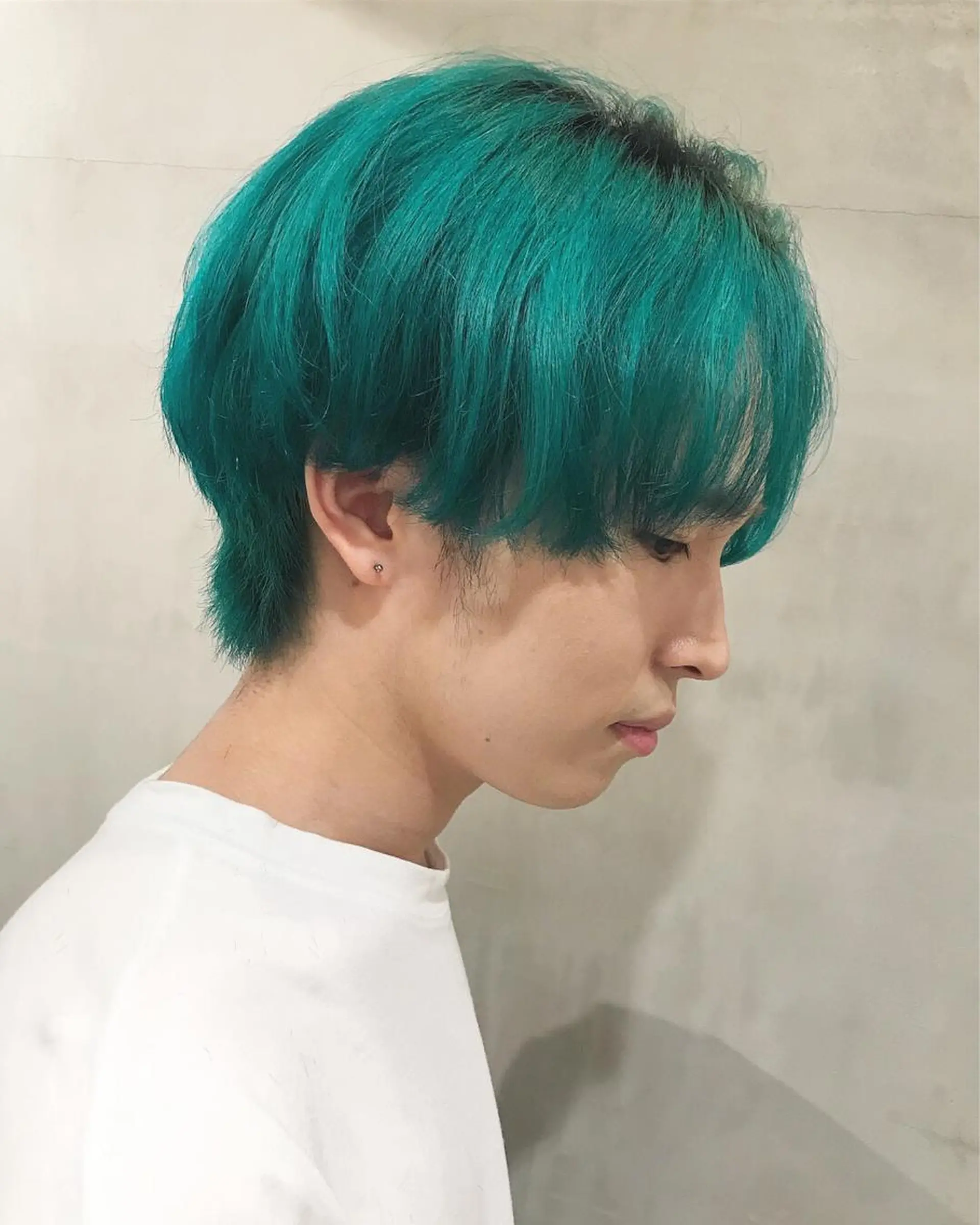 ショート カラー メンズ ヘアカラー トリートメント 優作 〜圧倒的信頼〜のヘアスタイル