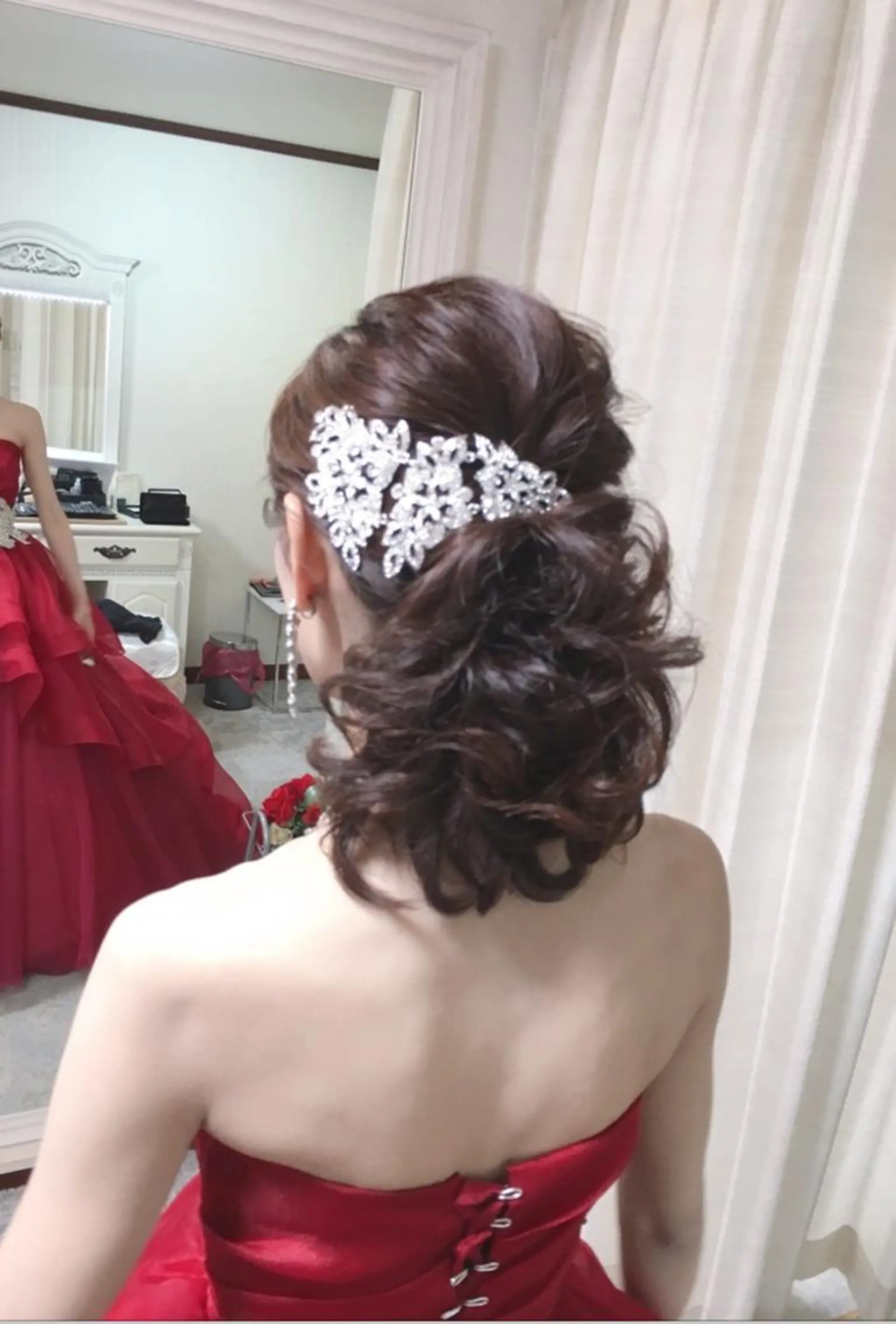 セミロング 橋口 千裕のヘアスタイル