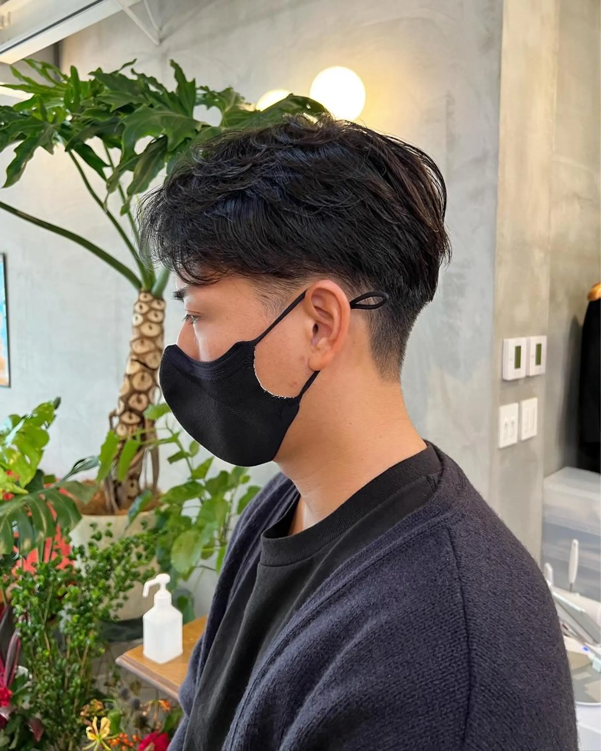 カラー パーマ メンズ カット パーマ スパイキーショート/ メンズヘア/hugeのヘアスタイル