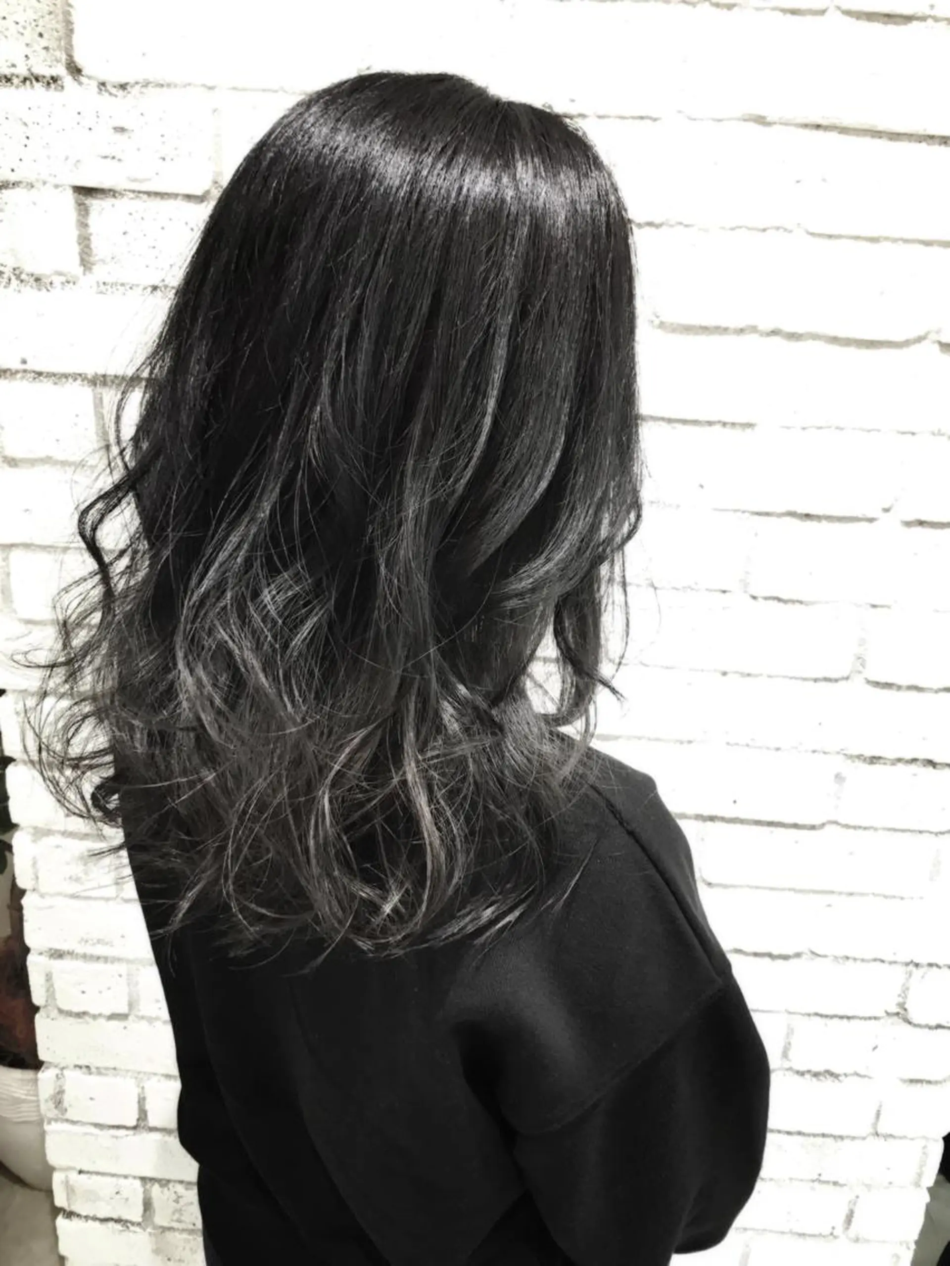 セミロング カラー パーマ ヘアアレンジ メンズ キッズ ネイル マツエク・マツパ アディクシーカラー グラデーションカラー グラデーション ヘアカラー バレイヤージュ/ 髪質改善/渡邉悟🌱のヘアスタイル