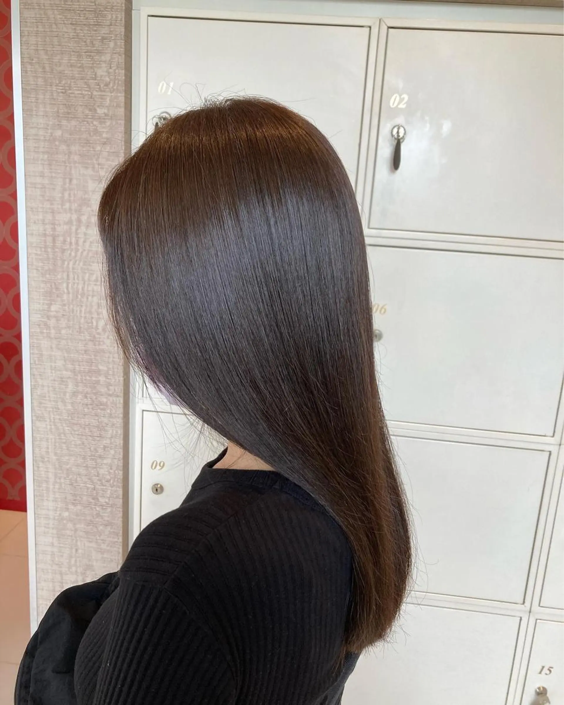 ロング カラー 山田 ひかりのヘアスタイル