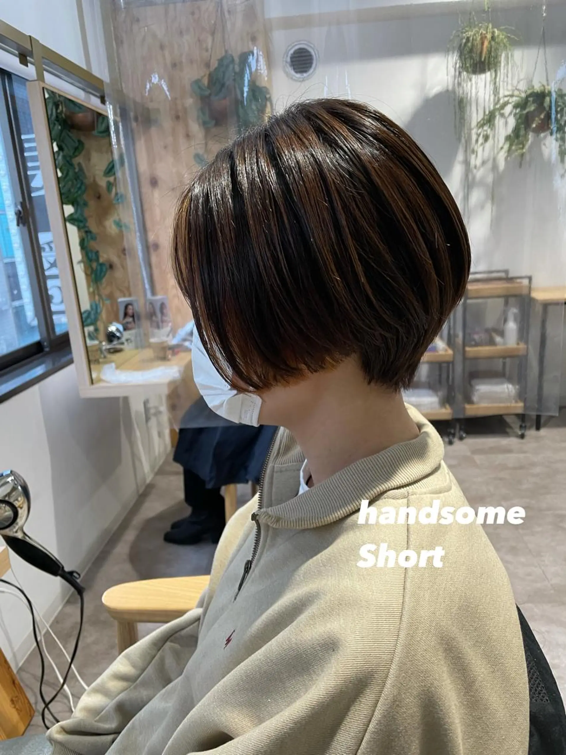 ショート カラー ハンサムショート ショートヘア 🌿AMANE🌿 sakiのヘアスタイル