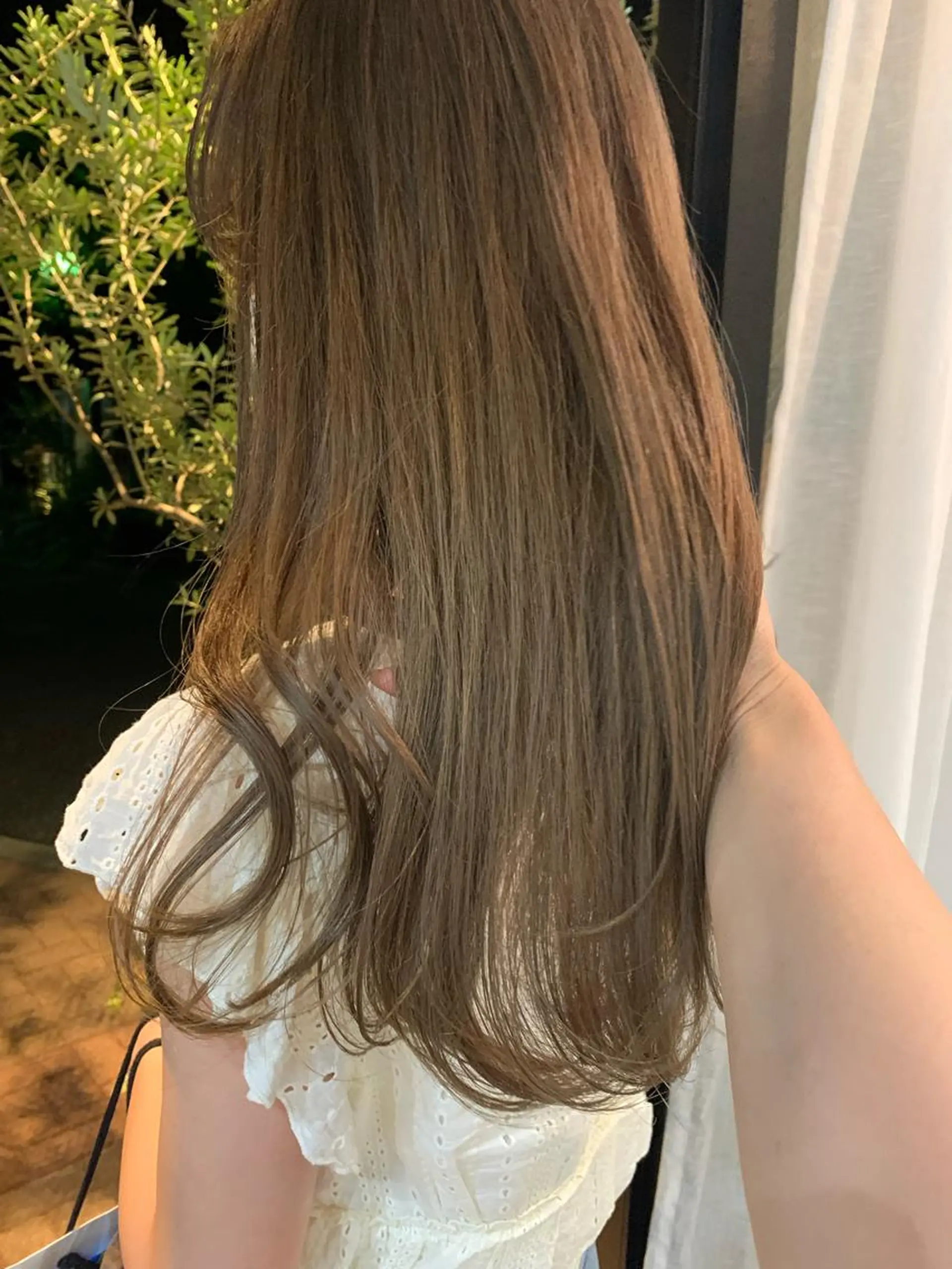 ロング カラー ヘアカラー トリートメント salowin梅田所属・レイヤー/顔周り /AKARIのヘアスタイル