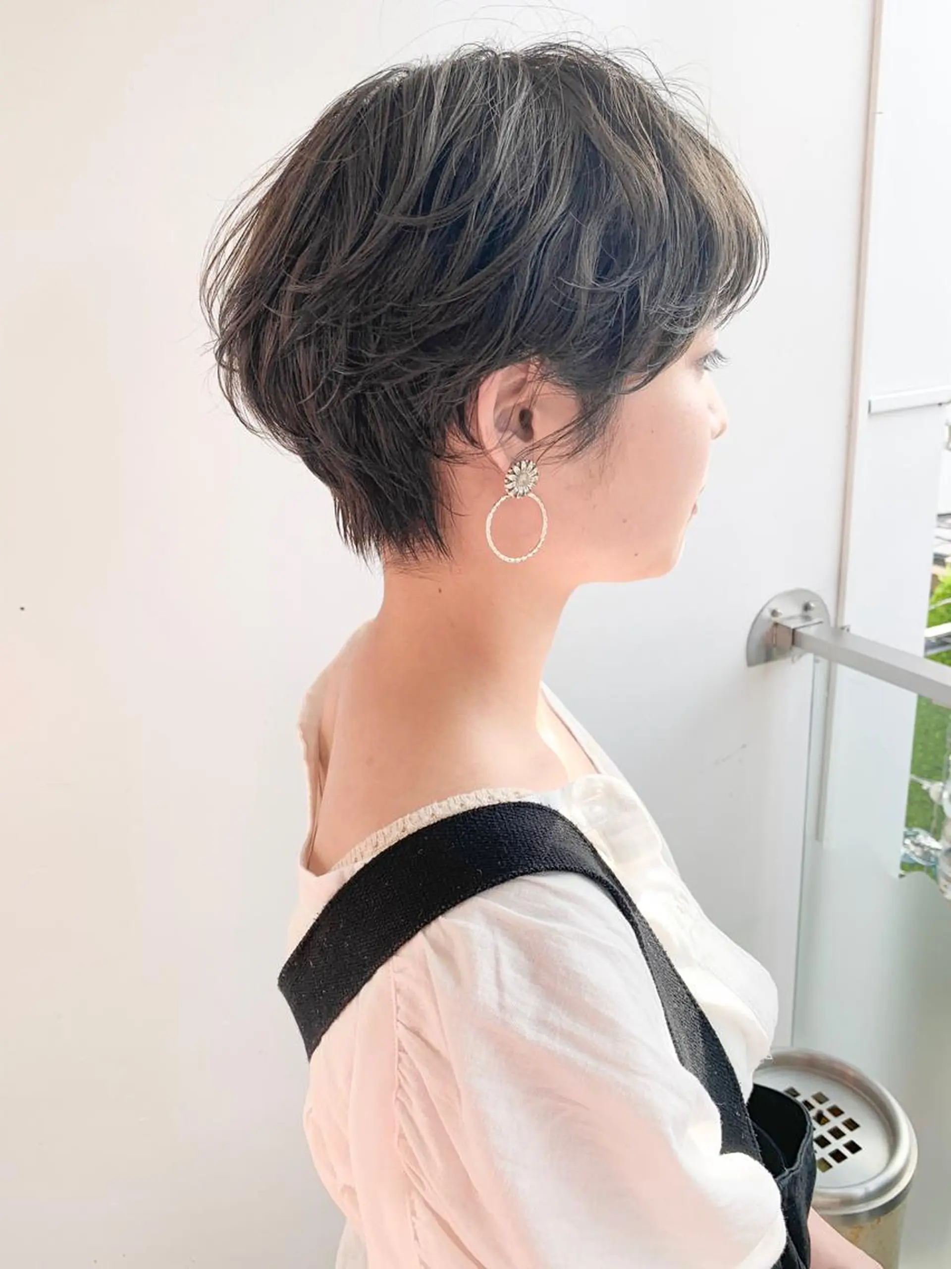 ショート カラー パーマ カット パーマ トリートメント ショート/レイヤー なら石井知希のヘアスタイル