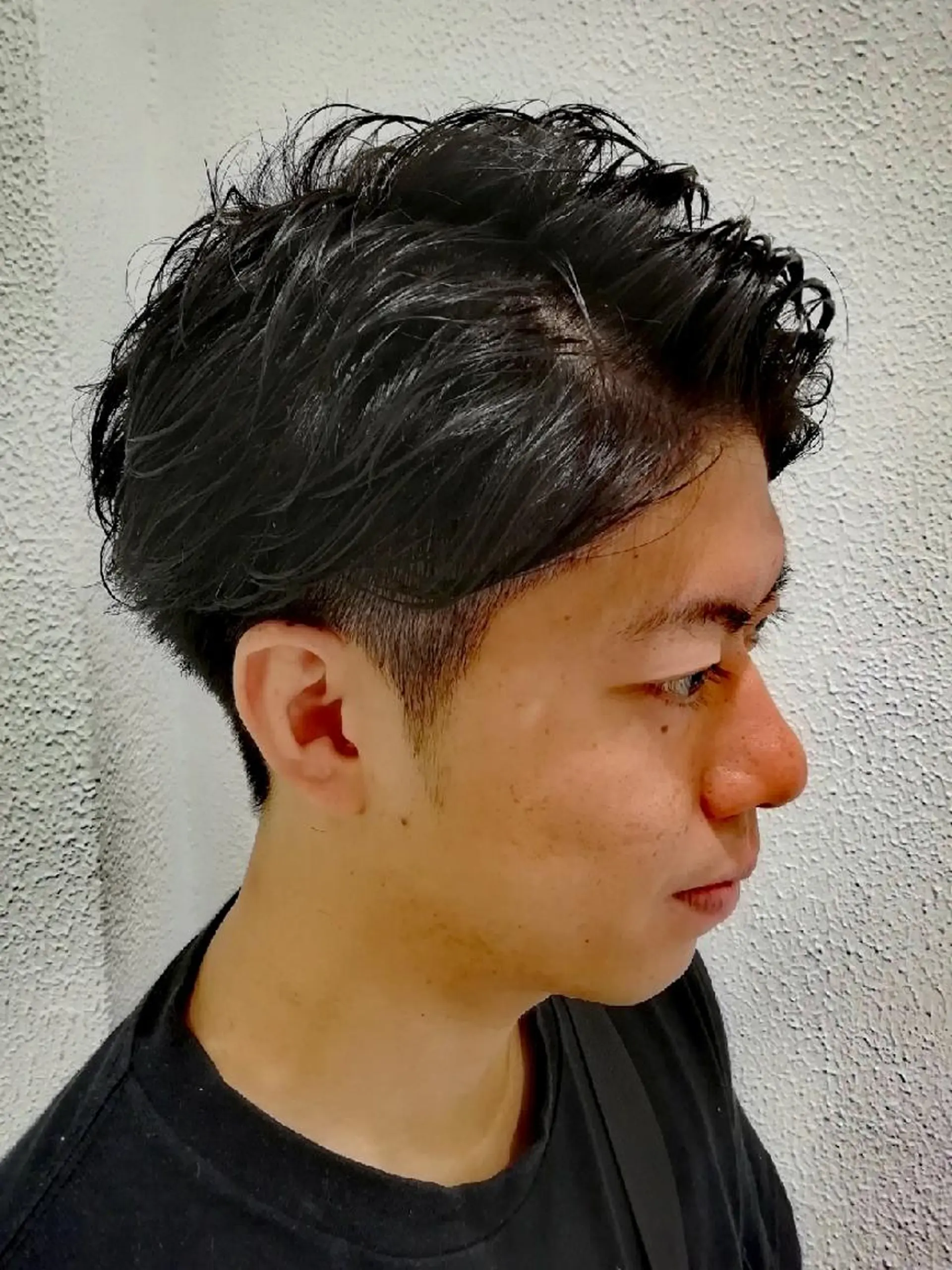 メンズ パーマ Ash 店長 木村 和人のヘアスタイル
