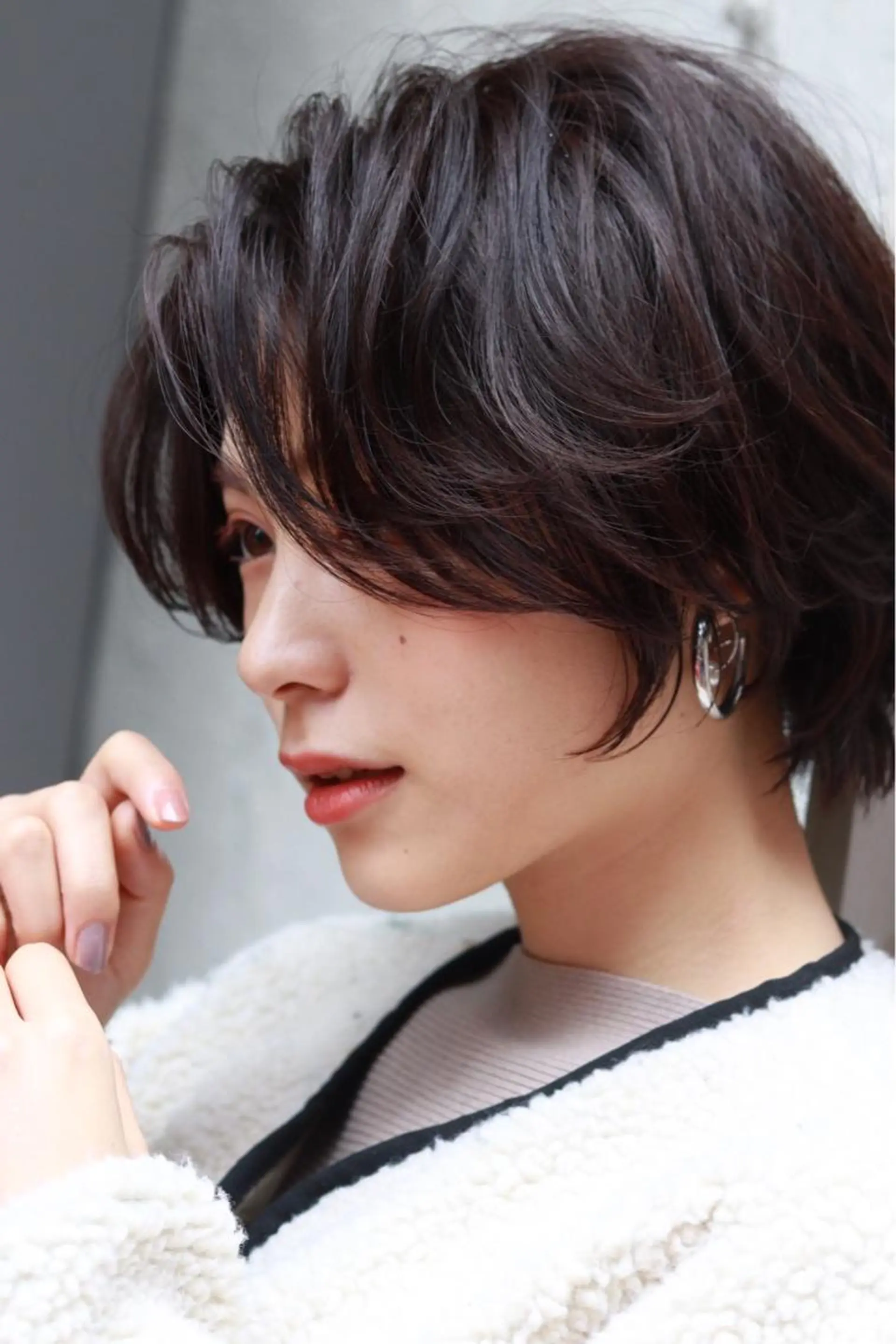 ショート 髪質改善レイヤー/ ボブたんの翔太のヘアスタイル