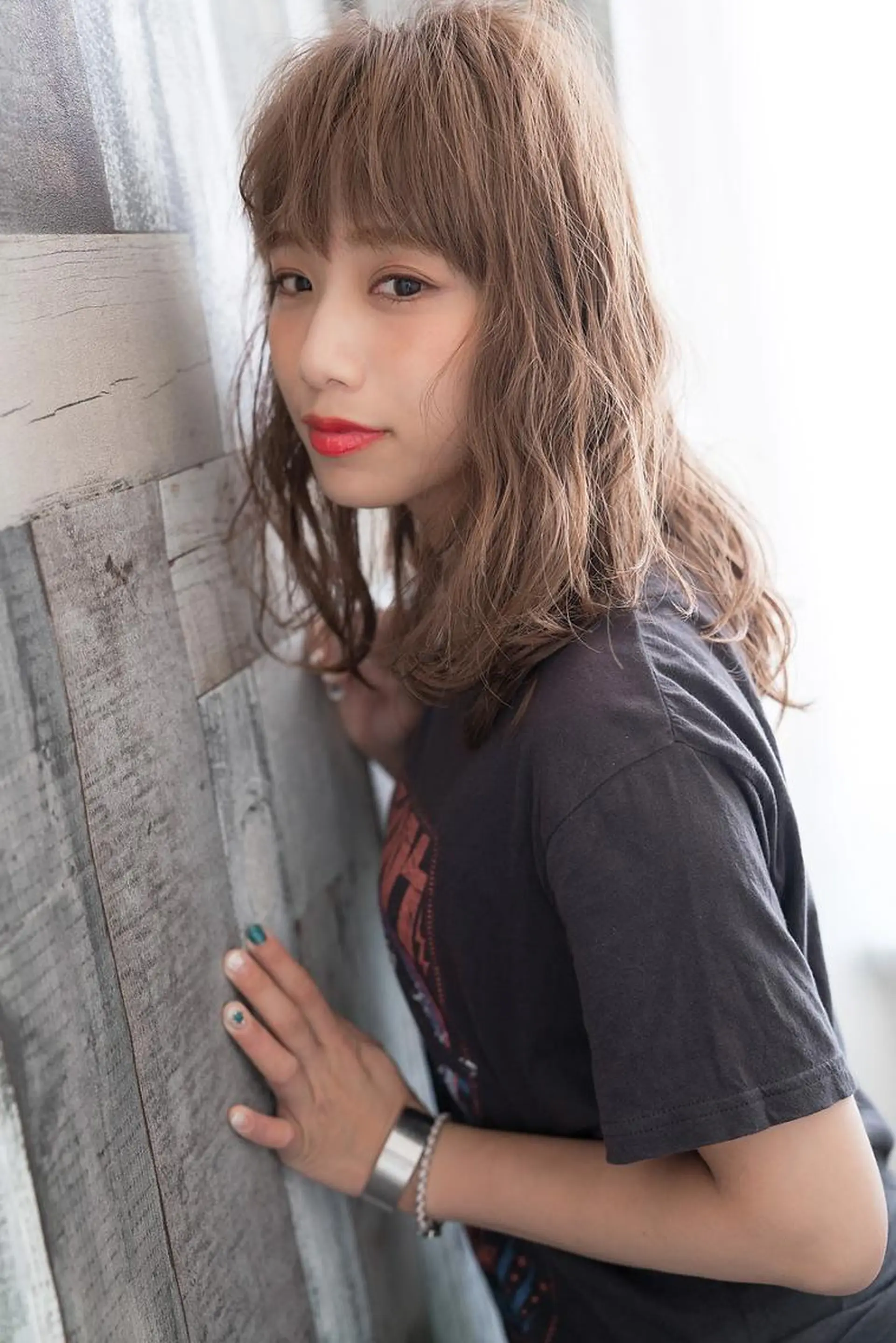 セミロング カラー DUNOhair デュノヘアーのヘアスタイル