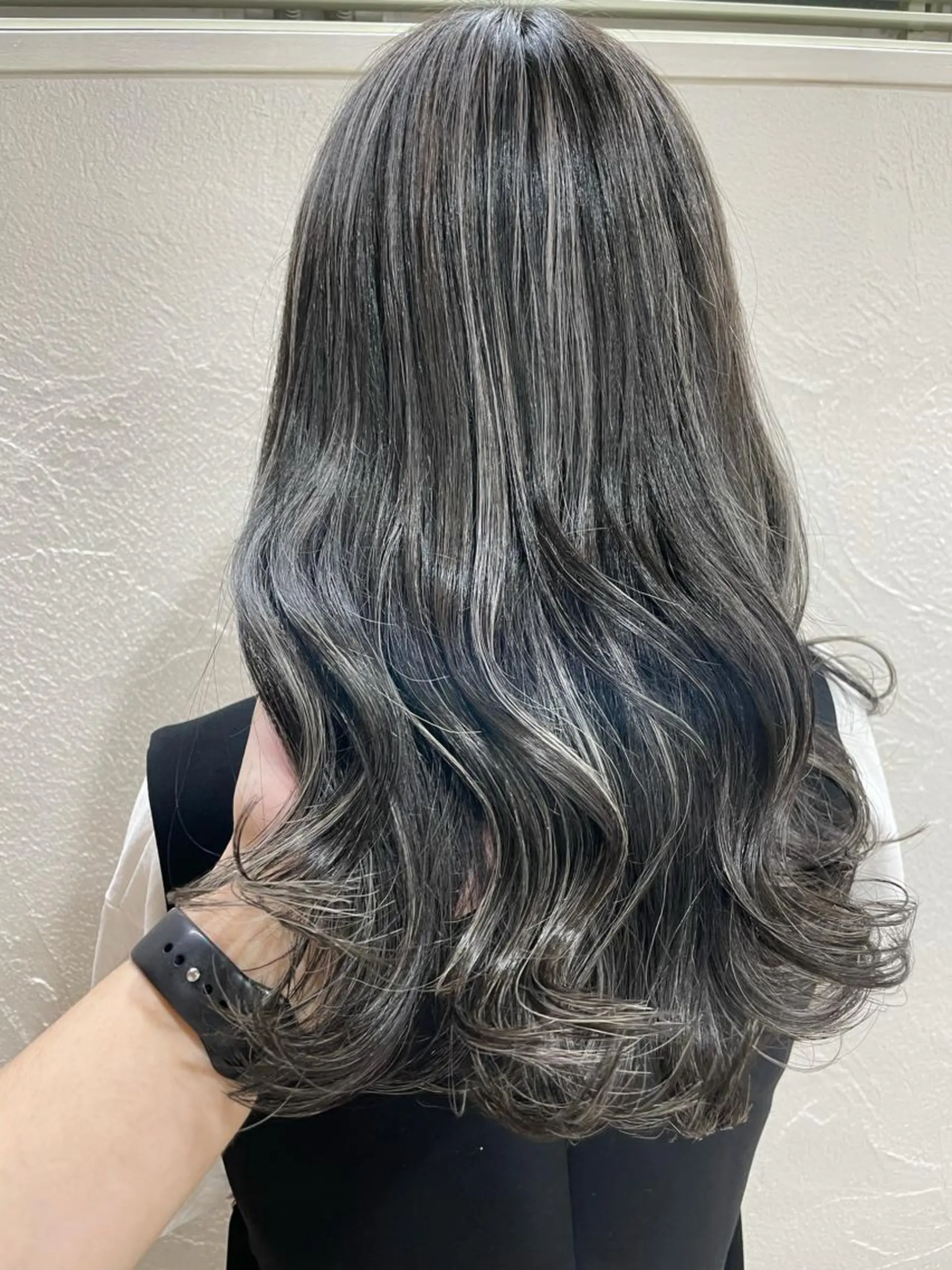 ミディアム ハイライト カット ヘアカラー ✨髪質改善美容師 永森祥太✨のヘアスタイル