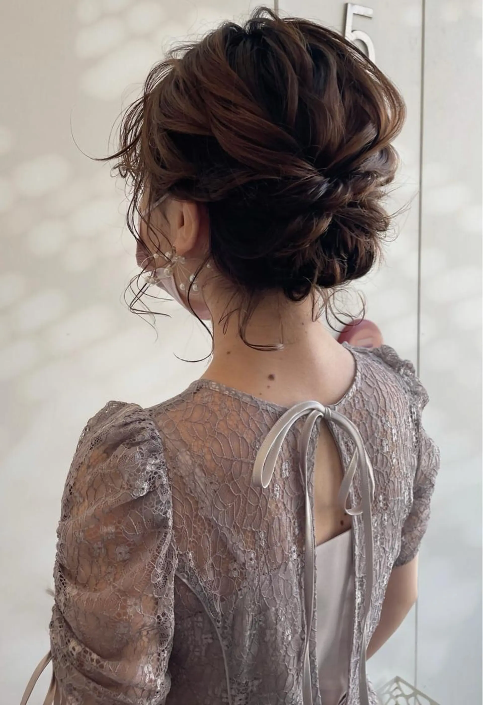 ミディアム ボブ ヘアメイク new meのヘアスタイル