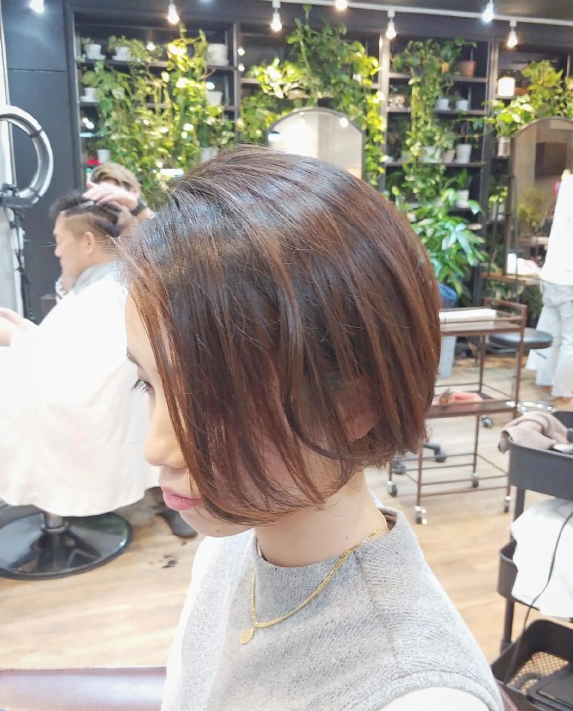 ショート カラー パーマ ヘアアレンジ カット ヘアカラー トリートメント 6月オープン♪豊見城 Lodattu✁清水のヘアスタイル