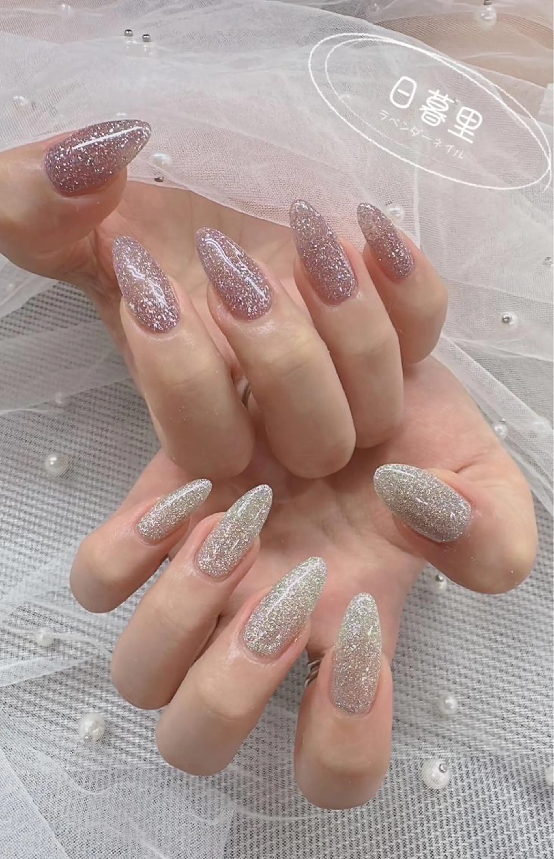 ネイル ハンドネイル 日暮里2 lavenderのネイルデザイン