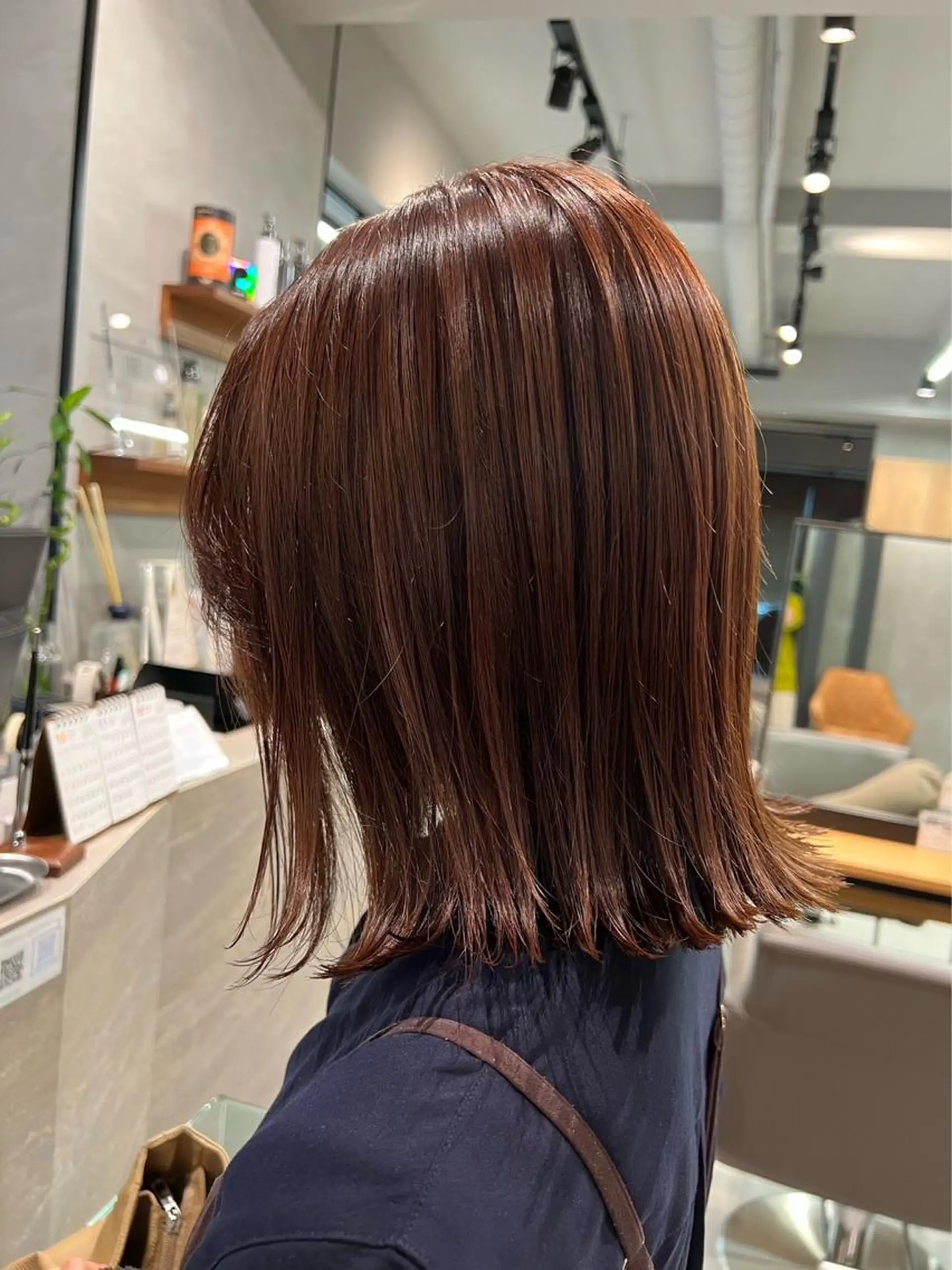 ミディアム メンズ縮毛矯正 ブリーチカラー/まやのヘアスタイル