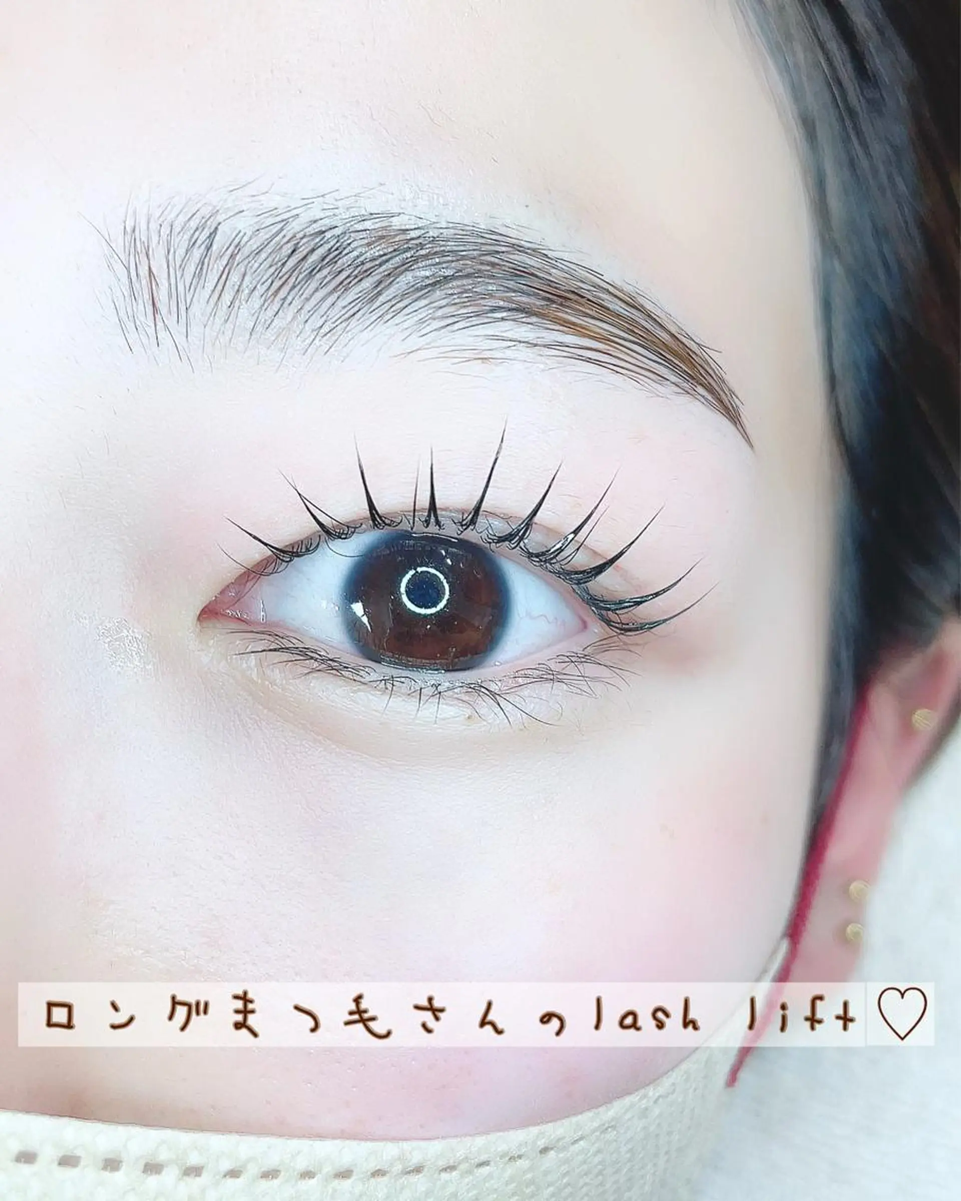 マツエク・マツパ ケラチンラッシュリフト ラッシュアーティスト ♡Michiのマツエク・マツパデザイン