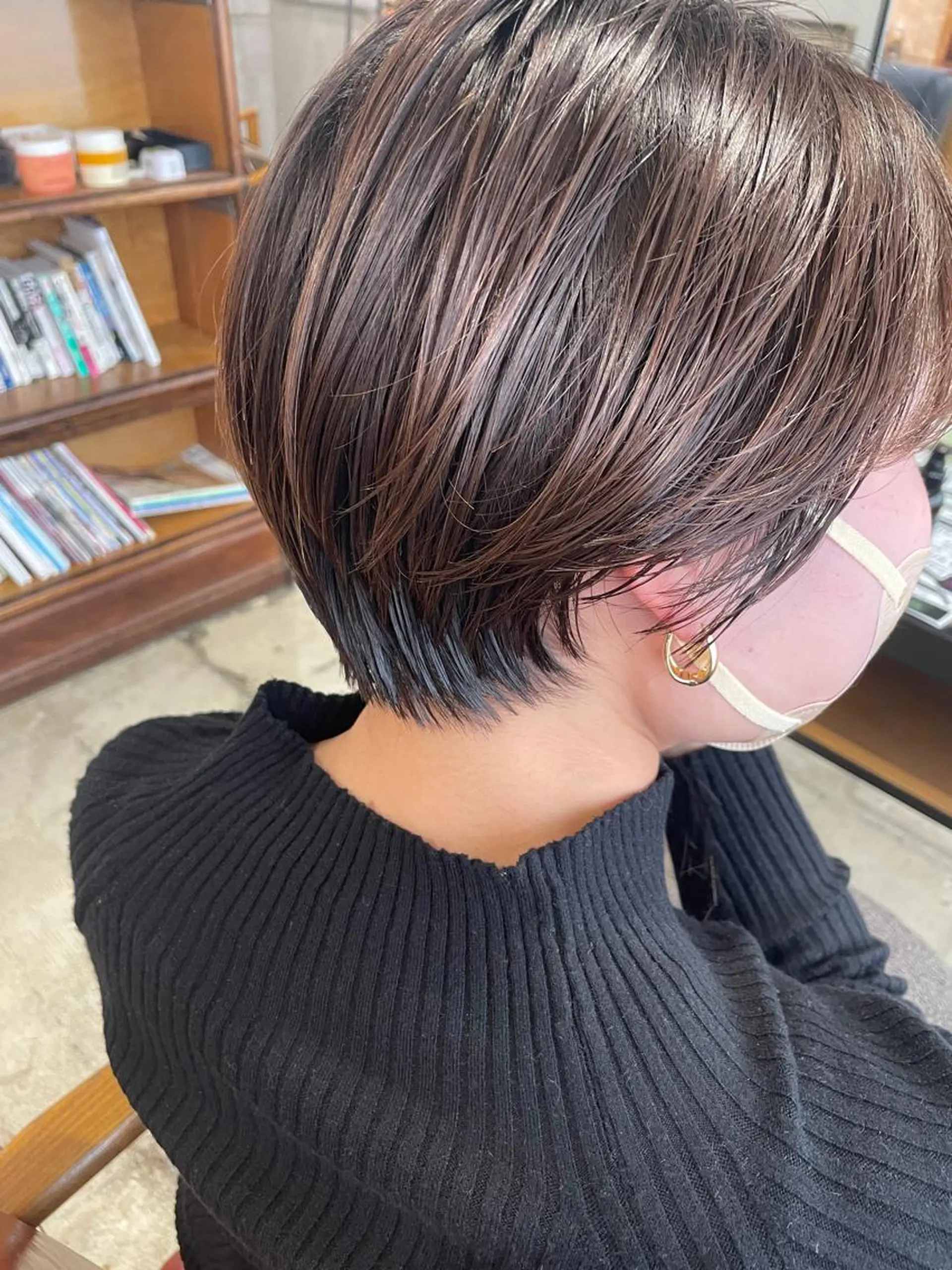 ショート ショートヘア カット さの あやねのヘアスタイル