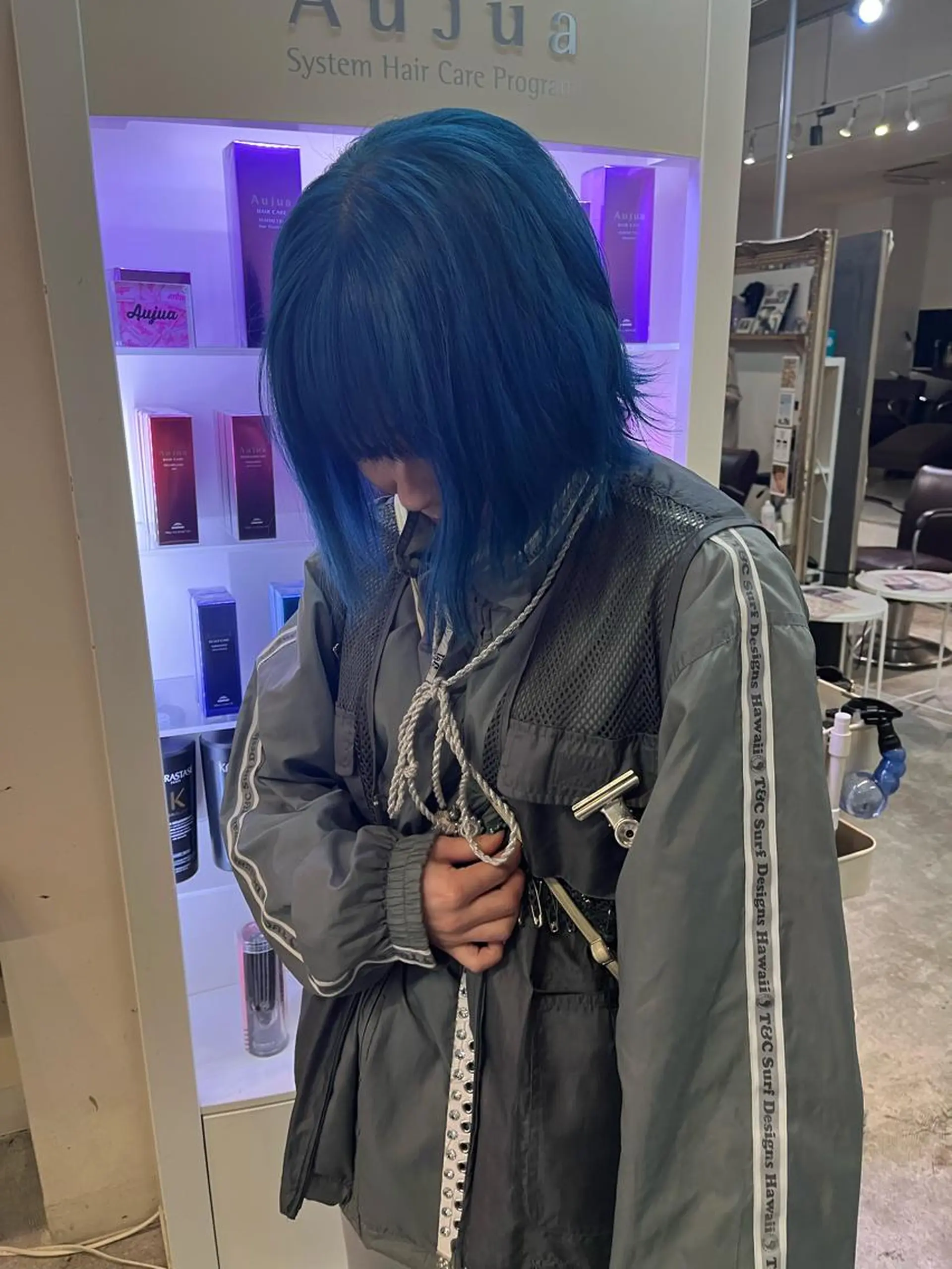 ショート カラー 🥇メンズパーマ /縮毛矯正/木村神心のヘアスタイル