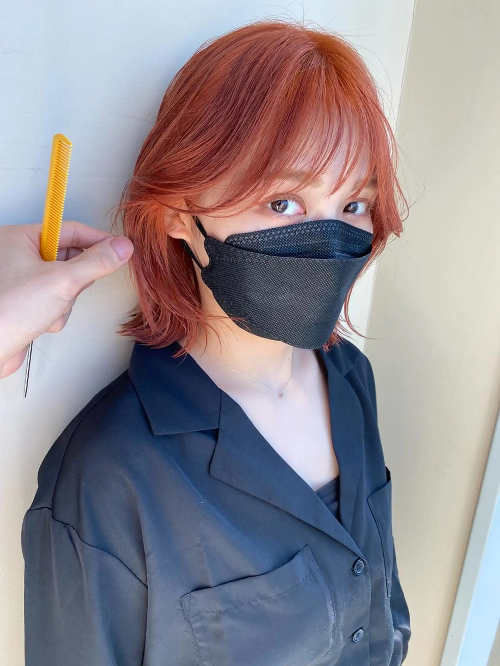 ミディアム くびれヘア 顔周りカット 小顔カット トリートメント 【1日2名様限定】 AFLOAT白川雄副のヘアスタイル