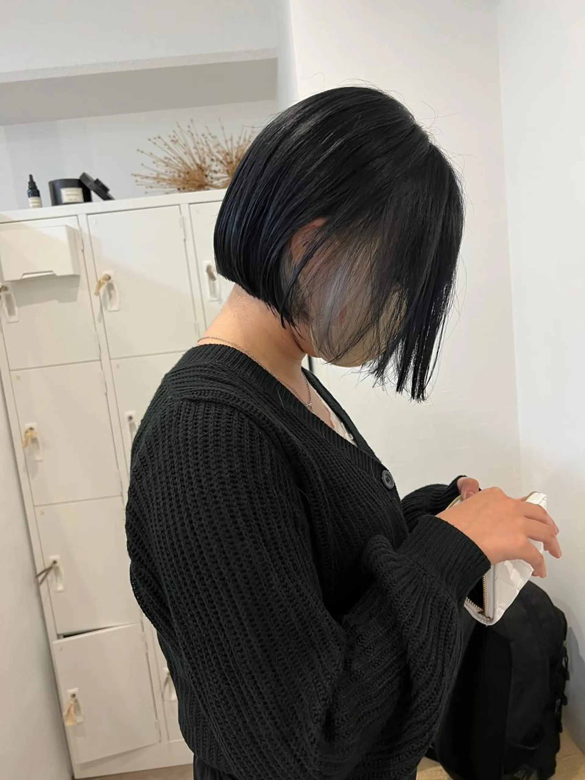 ミディアム カラー kakeru/ボブ パーマ/レイヤーのヘアスタイル