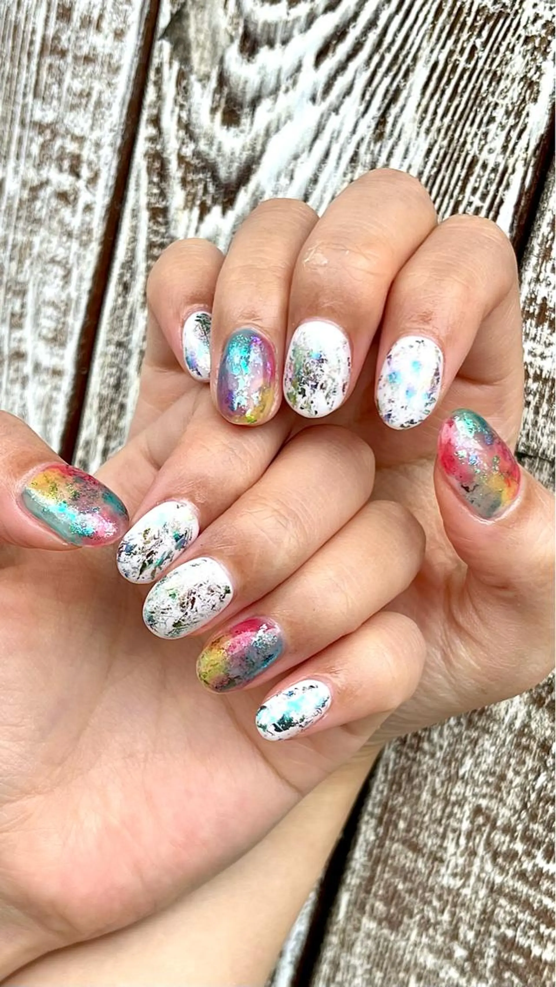 ネイル ニュアンスネイル ハンドネイル Para Sol nail　Maoのネイルデザイン