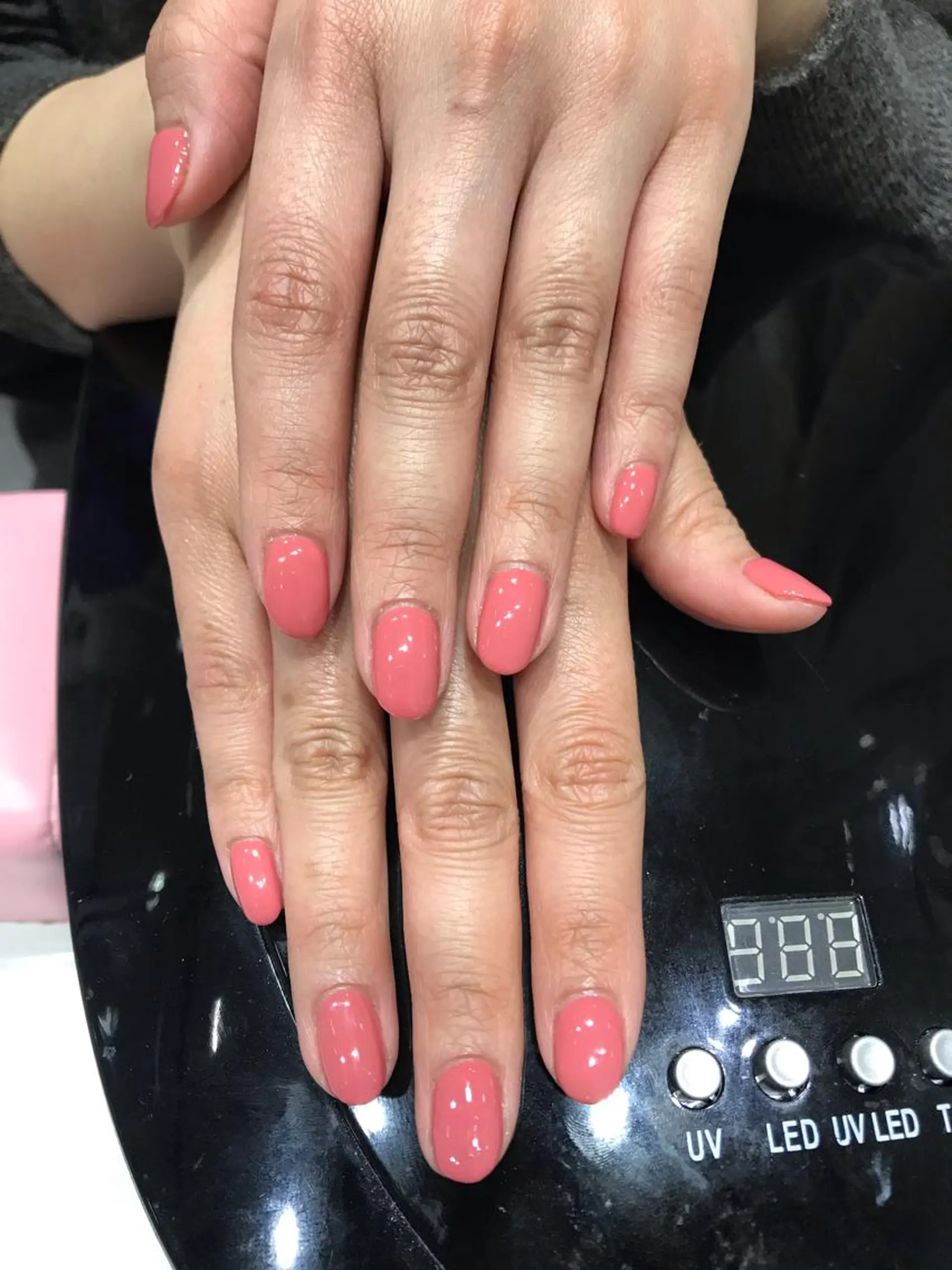 ネイル ジェルネイル ワンカラーネイル KASAI ERIKAのネイルデザイン