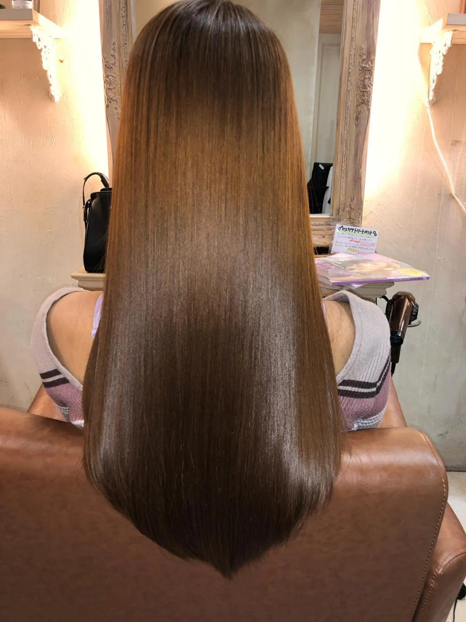 ロング ロング 前平 友慈のヘアスタイル