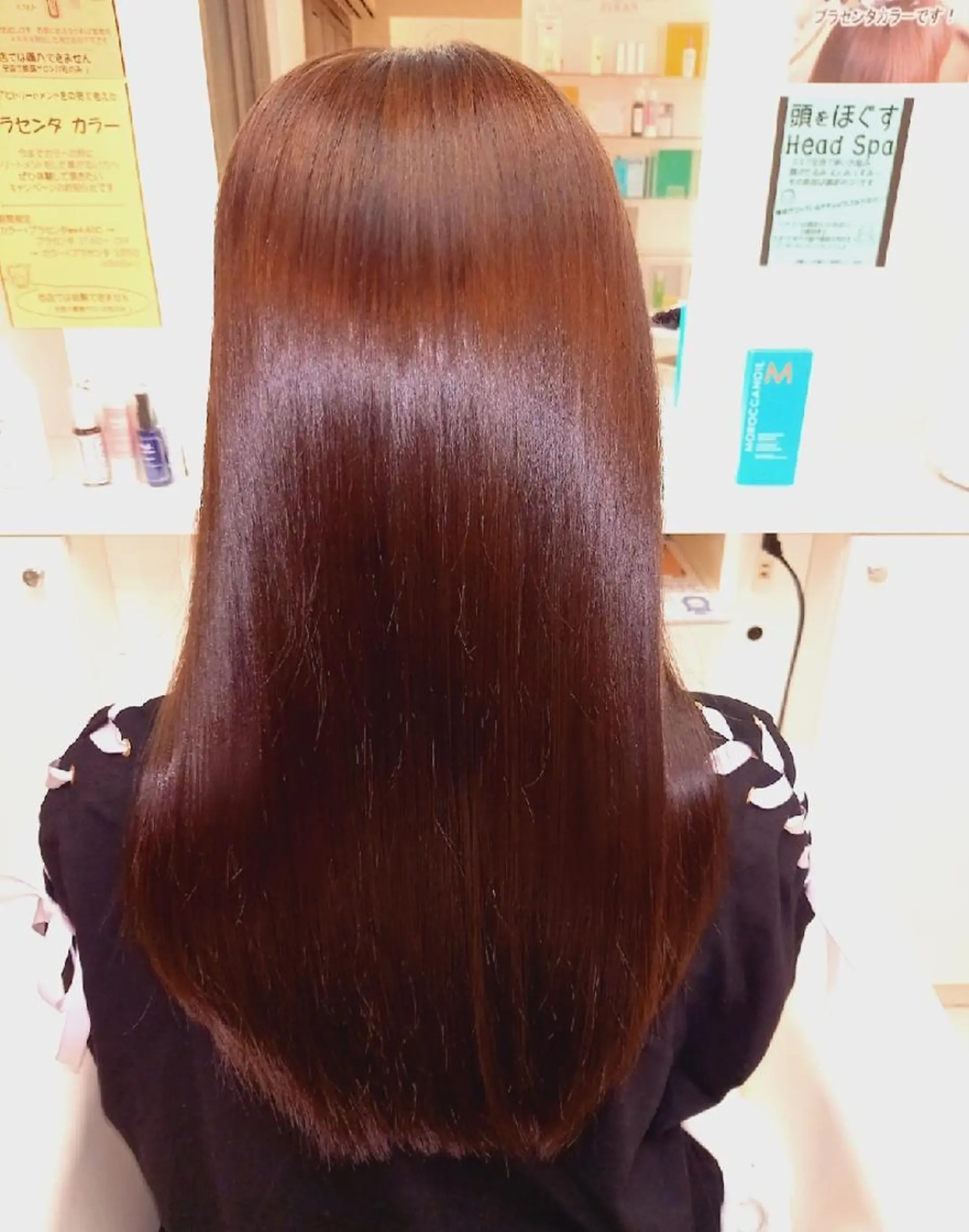 ロング カラー 中野韓国レイヤー× ウルフ  本木之教
のヘアスタイル