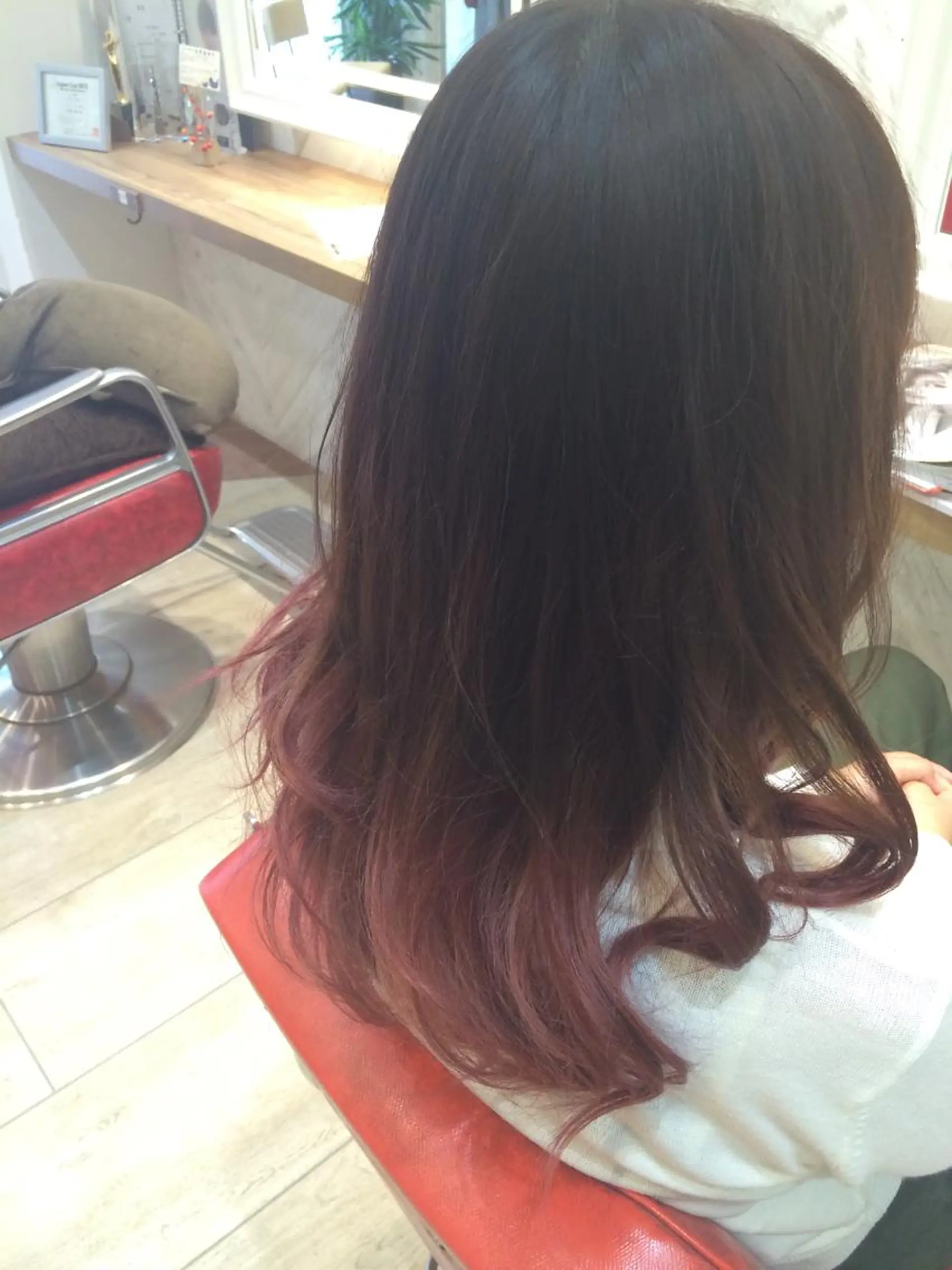 ロング カラー 平内 賢人のヘアスタイル