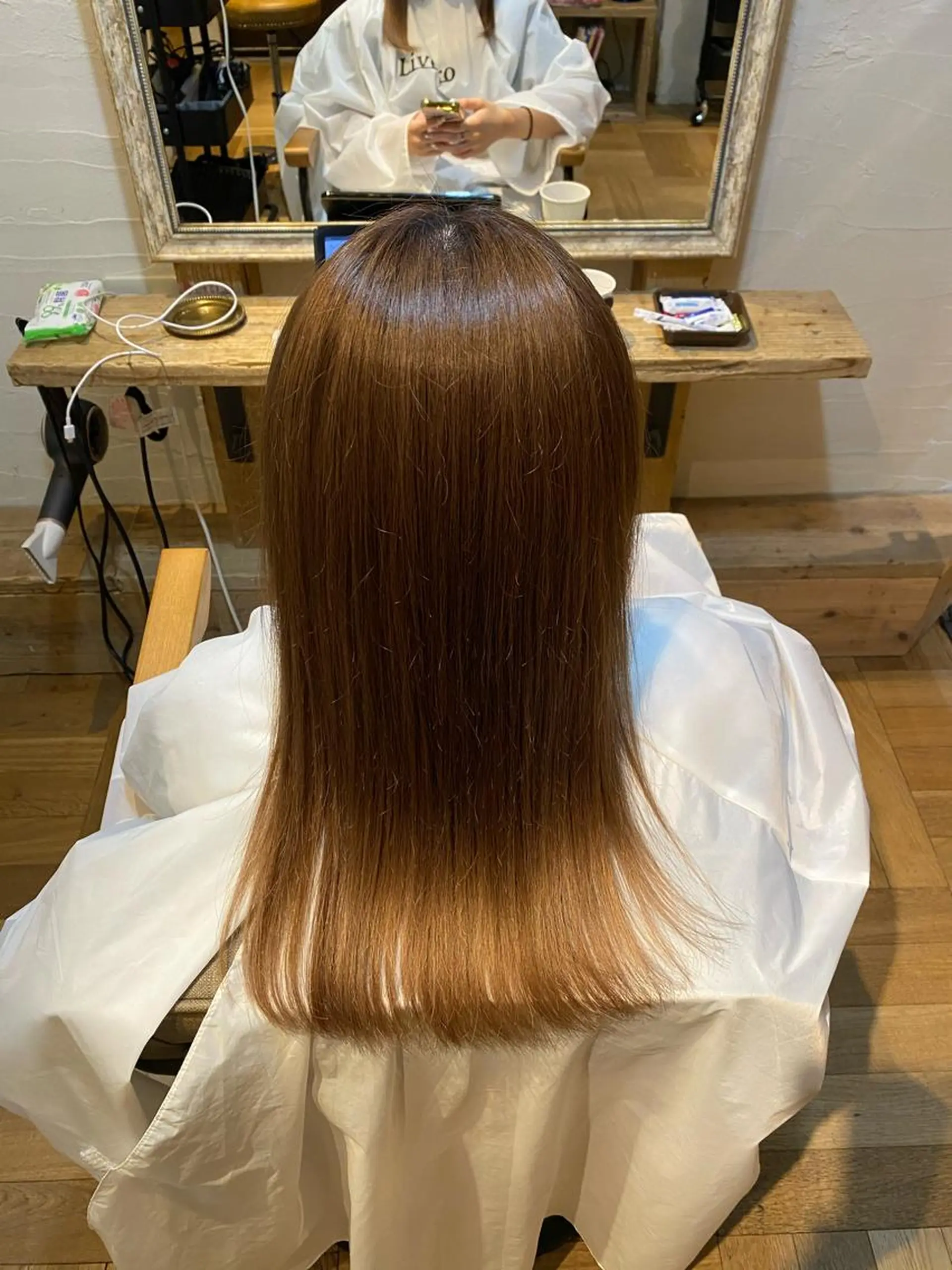 ロング 青木 啓輔のヘアスタイル