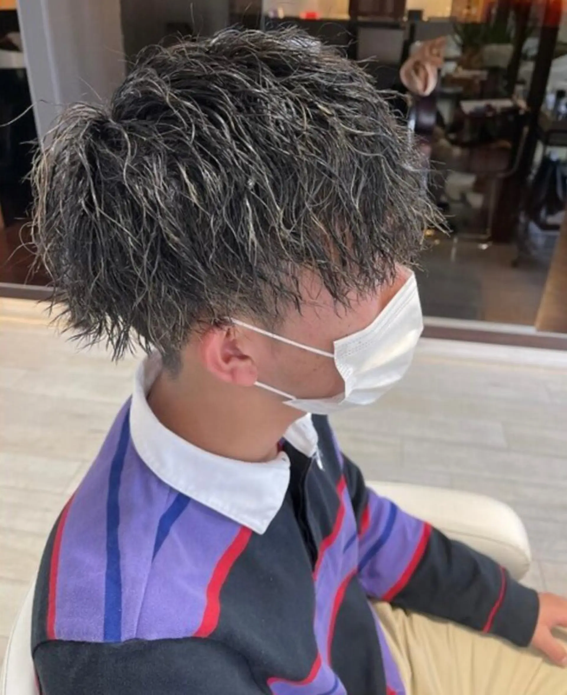 ショート パーマ メンズ newi町田 /yukiのヘアスタイル