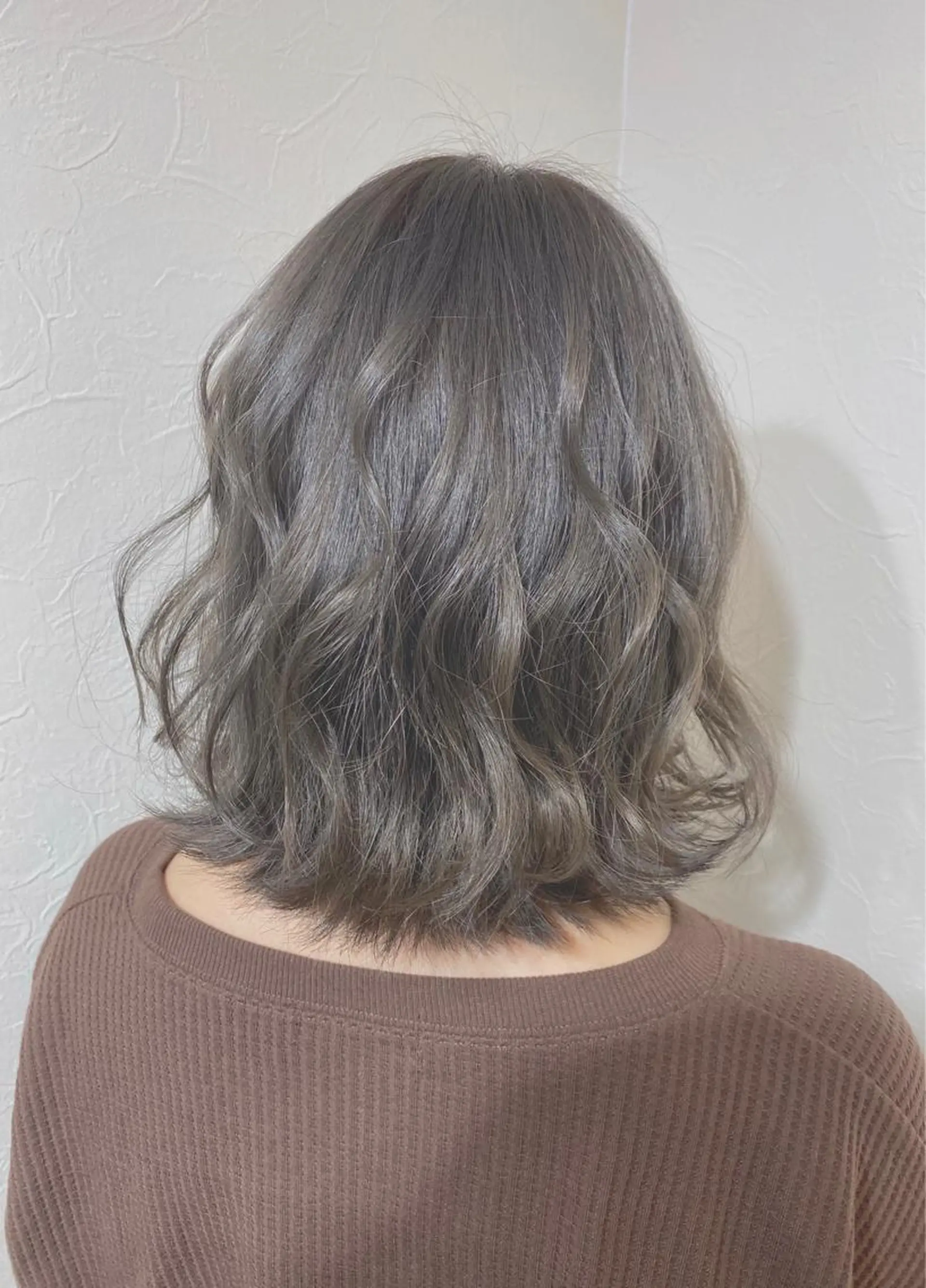 ミディアム カラー ヘアカラー トリートメント 💜 MINORI💜のヘアスタイル