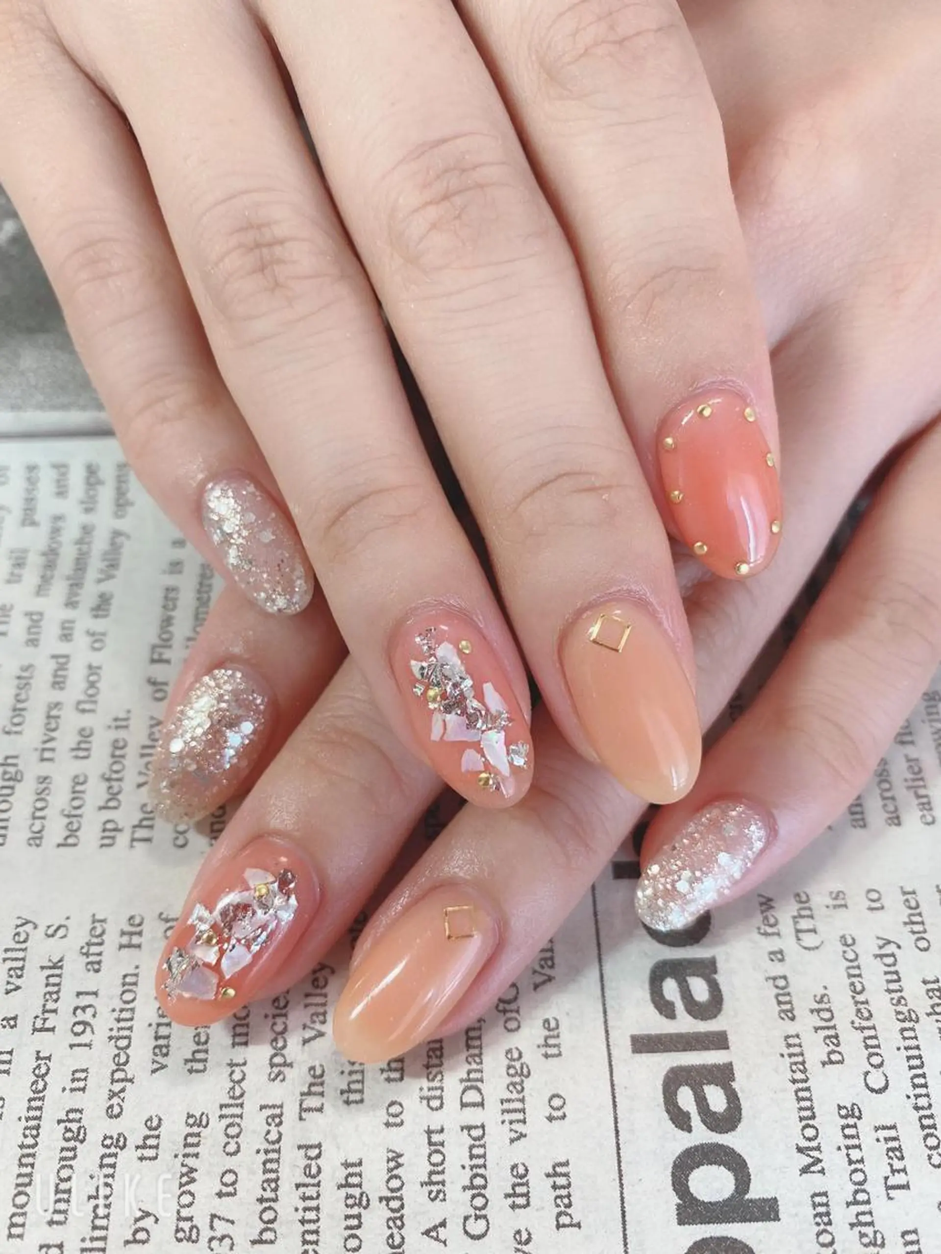 ネイル ハンドネイル ハンドケア 森山 舞のネイルデザイン