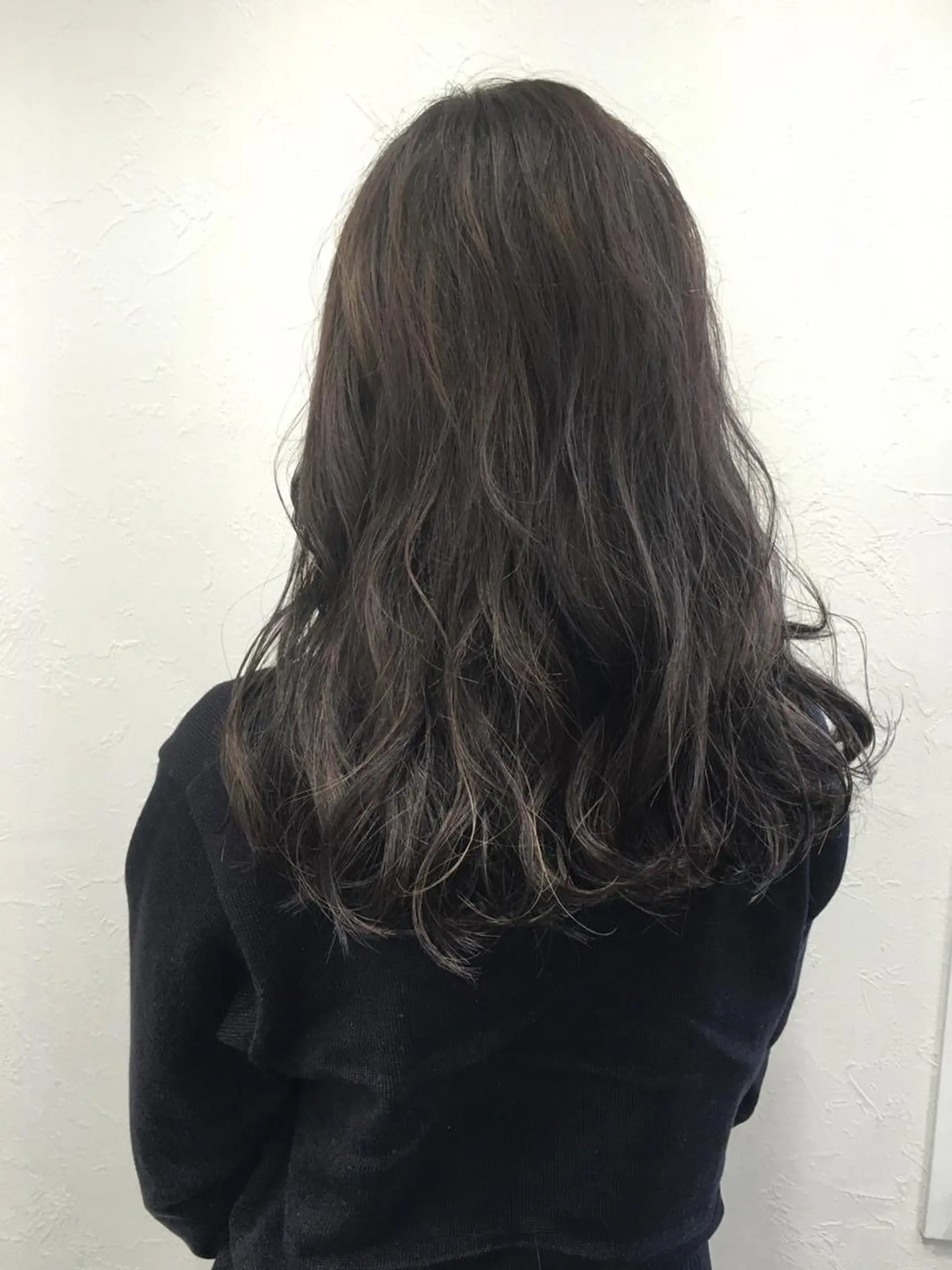 カラー グレージュ ハイライトカラー ヘアカラー 🤍2nd🤍田所 美希のヘアスタイル