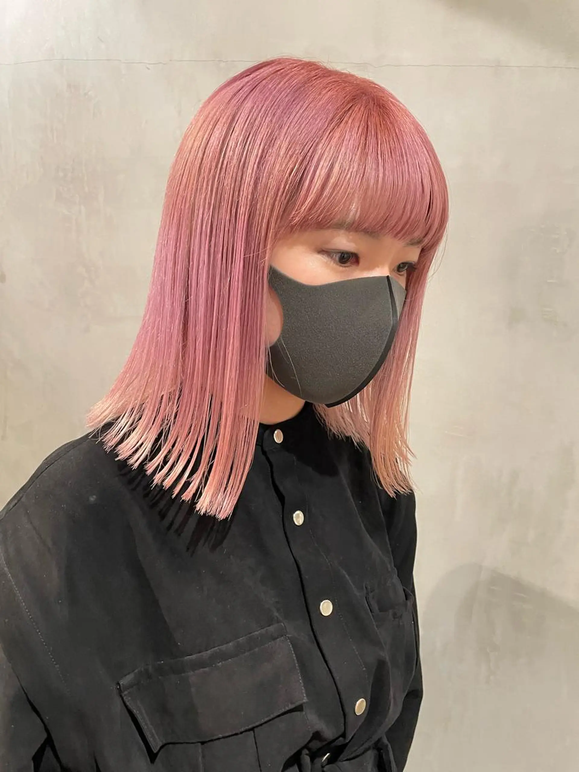 ミディアム カラー カット ヘアカラー トリートメント 優作 〜圧倒的信頼〜のヘアスタイル