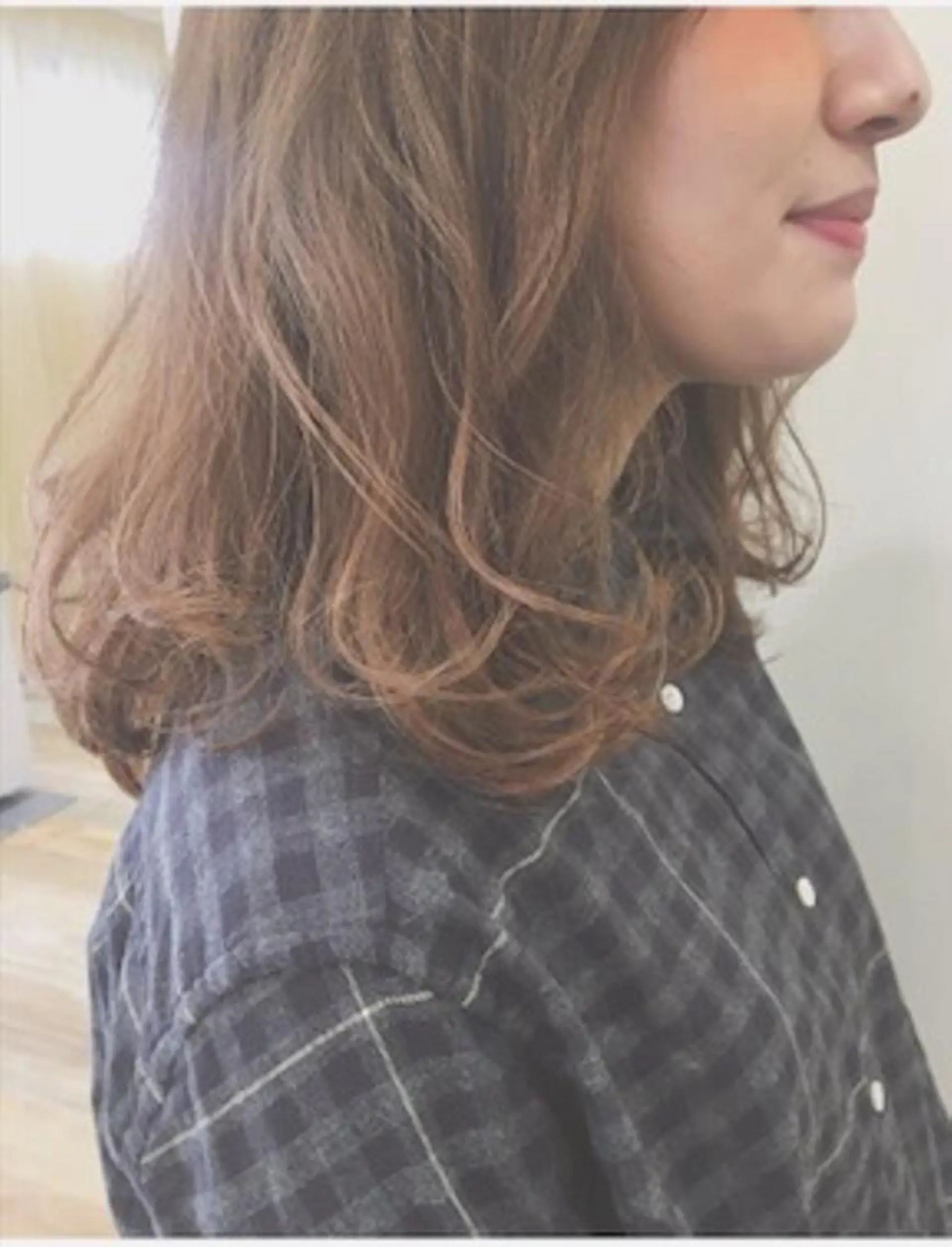 セミロング カラー 代表🎀 ふわモテ愛 され髪🩷yumiのヘアスタイル