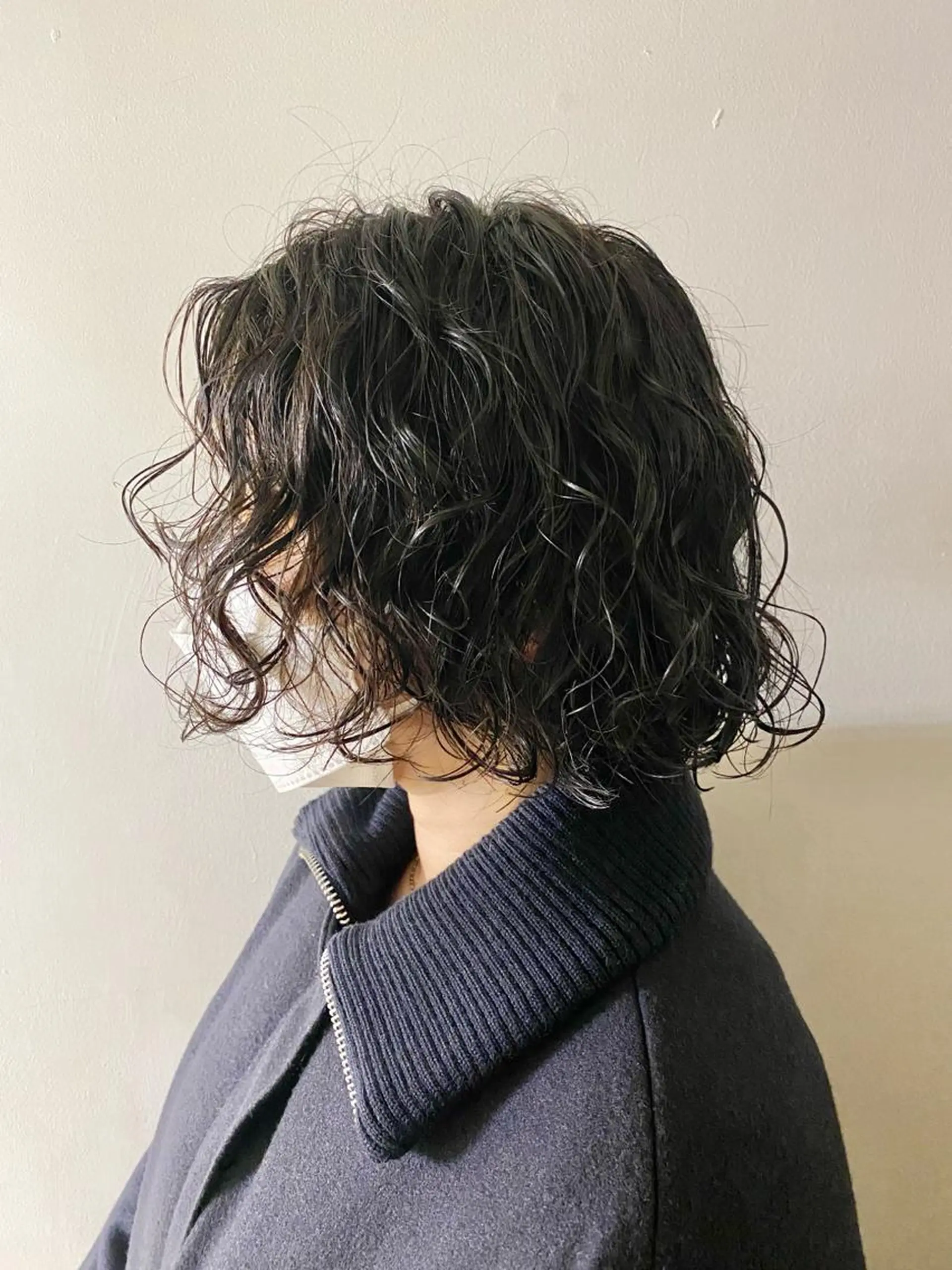 ミディアム パーマ レイヤー/パーマ /ウルフ/nabeのヘアスタイル