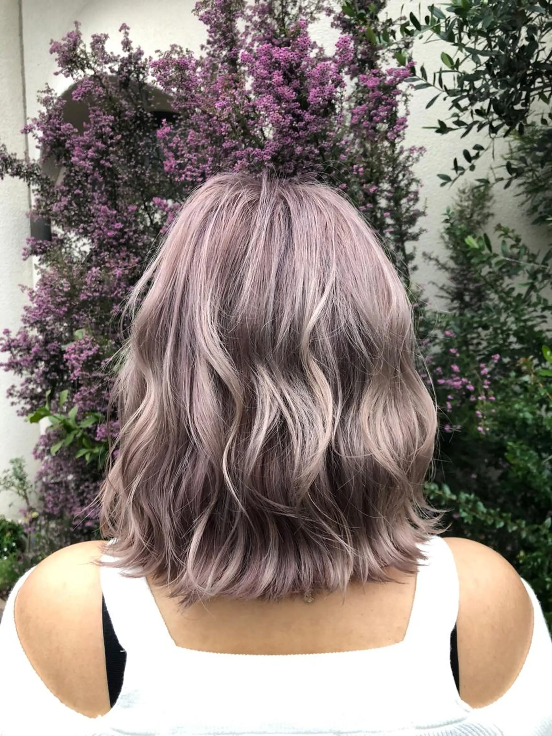 ミディアム カラー ヘアカラー ヘアセット 韓国ヘア🤍髪質改善 🇰🇷AKANEのヘアスタイル