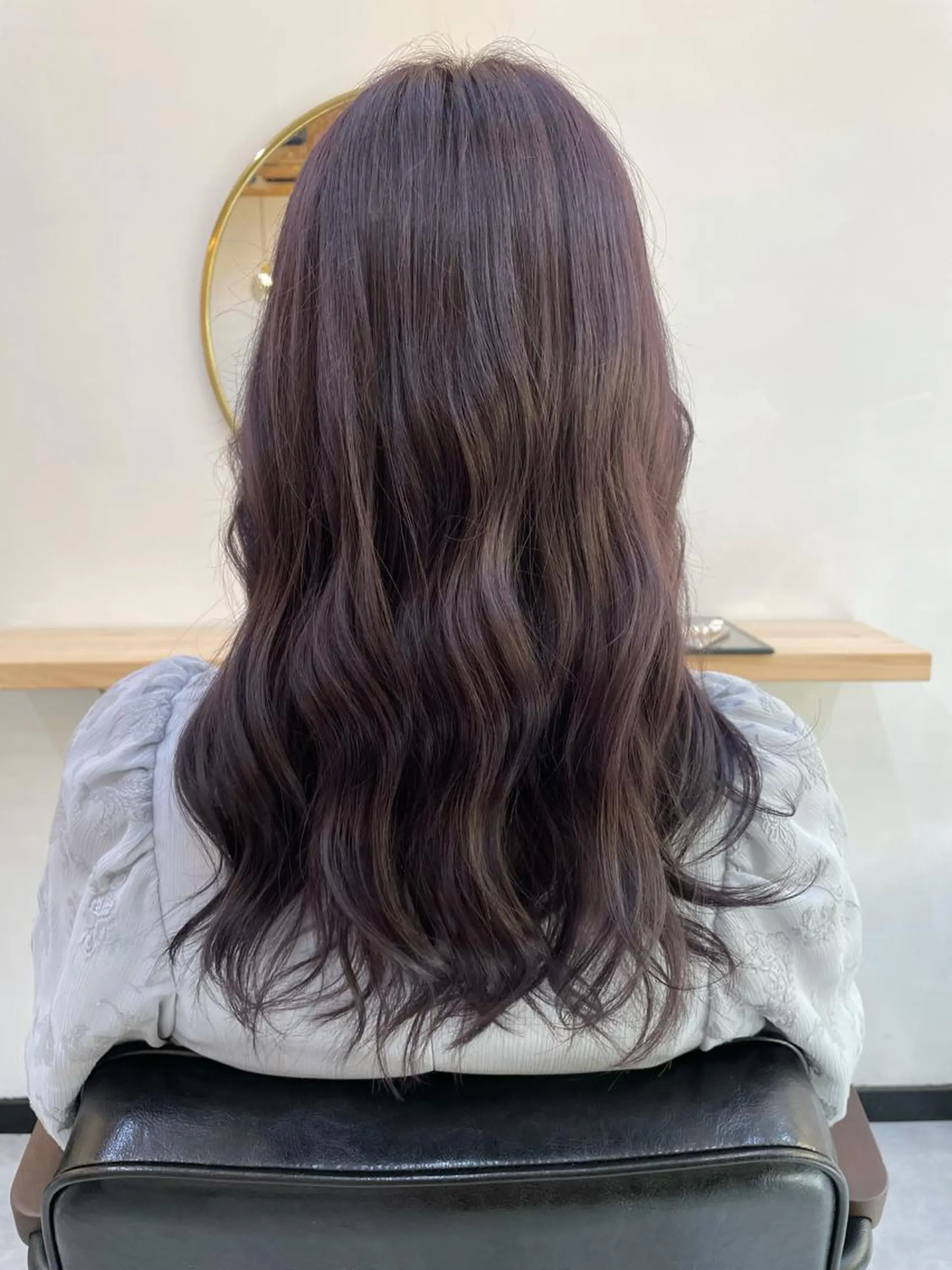 ロング カラー 高梨 菜々のヘアスタイル