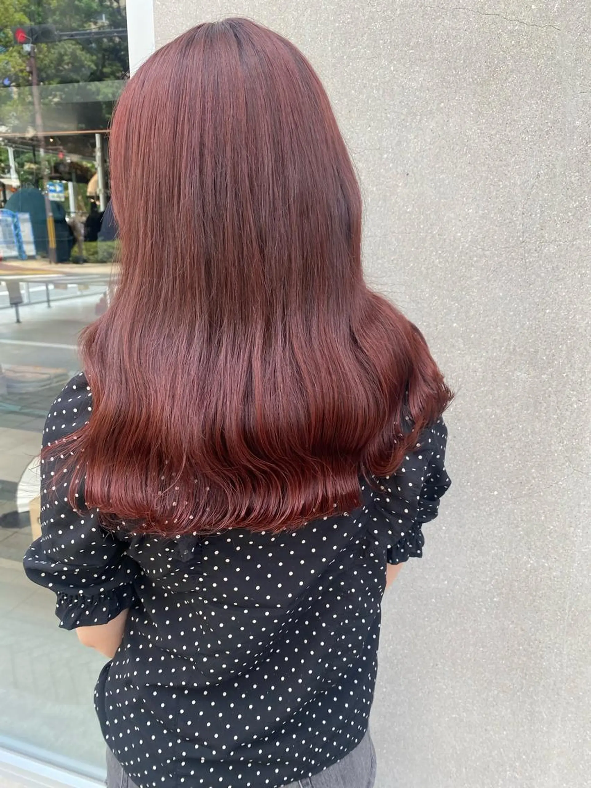 カラー ブラウンカラー ピンクカラー トリートメント AYANE 韓国ヘア /レイヤーカットのヘアスタイル
