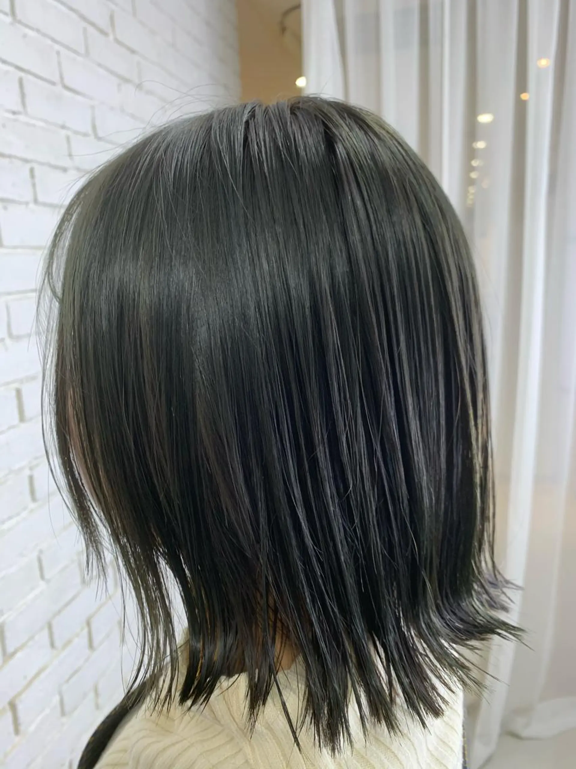 ショート カラー トリートメント ヘアカラー トリートメント LUXBE LUCEのヘアスタイル