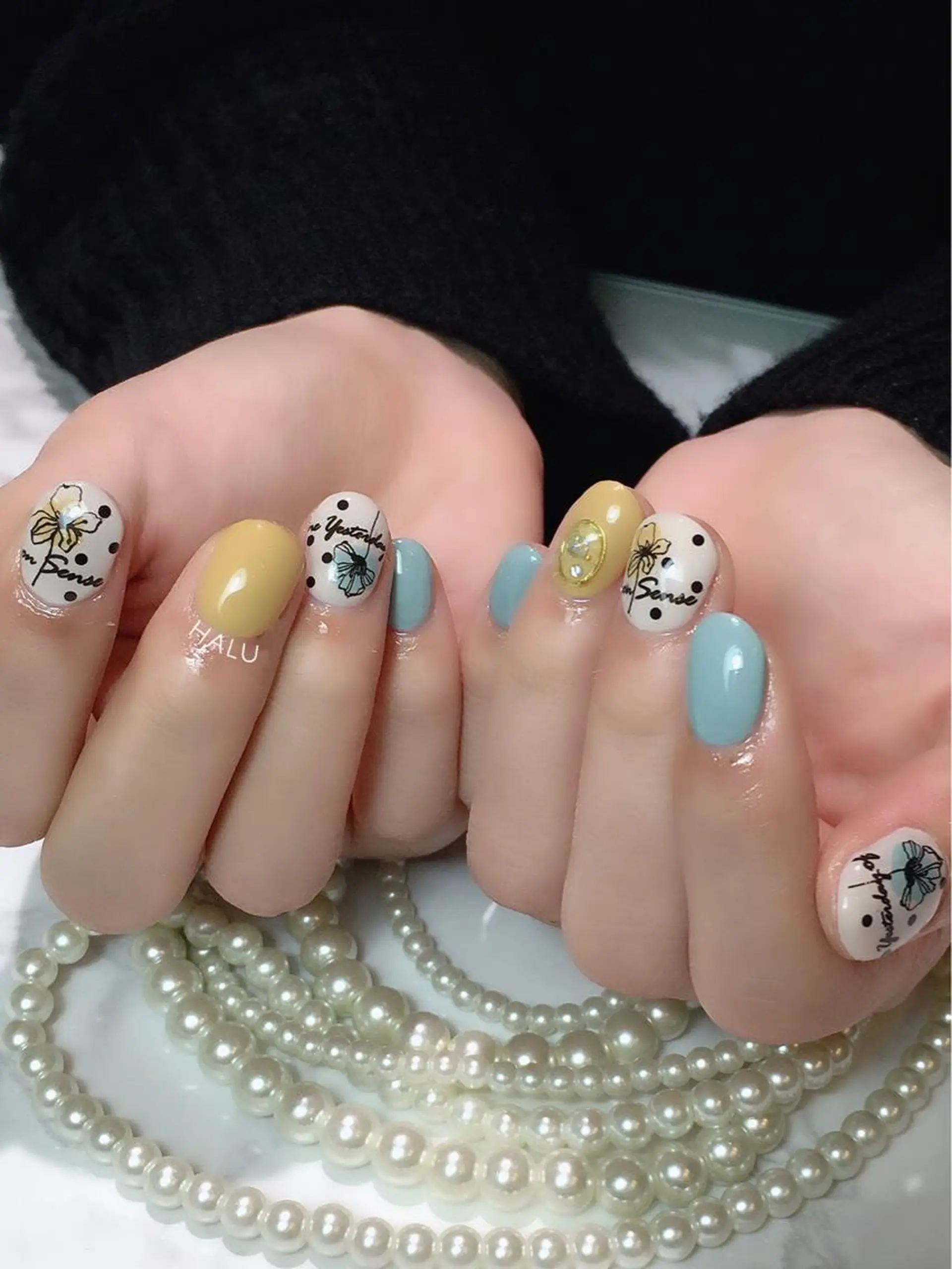 ネイル 春ネイル HALU ハルのネイルデザイン