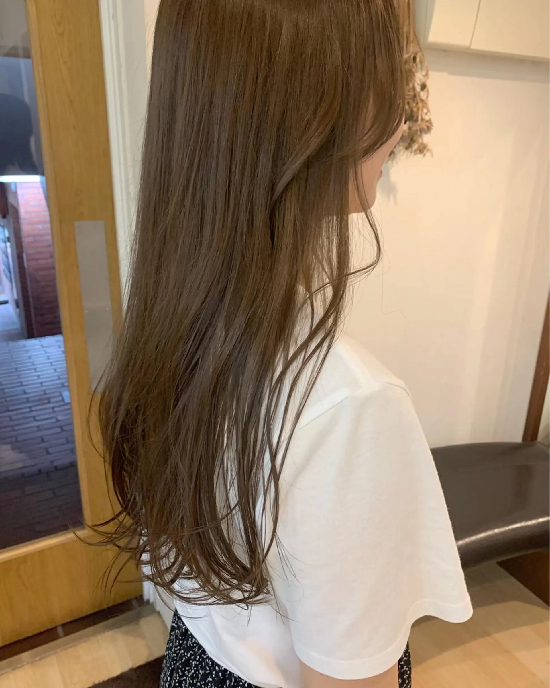 ロング カラー クニモトハルナ ボブ/柔らかカラーのヘアスタイル