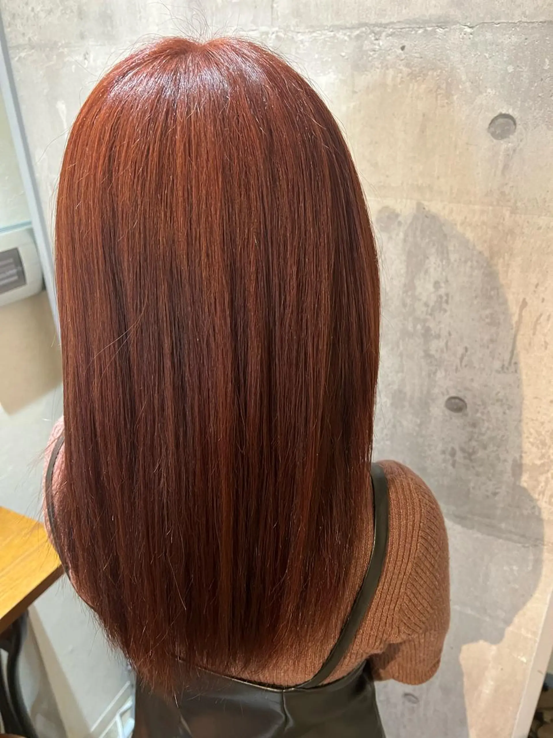 ミディアム カラー ブリーチ ブラウンカラー ピンクカラー ピンクブラウン カット ヘアカラー トリートメント ブリーチ/髪質改善/ レイヤー/YUTO‎のヘアスタイル