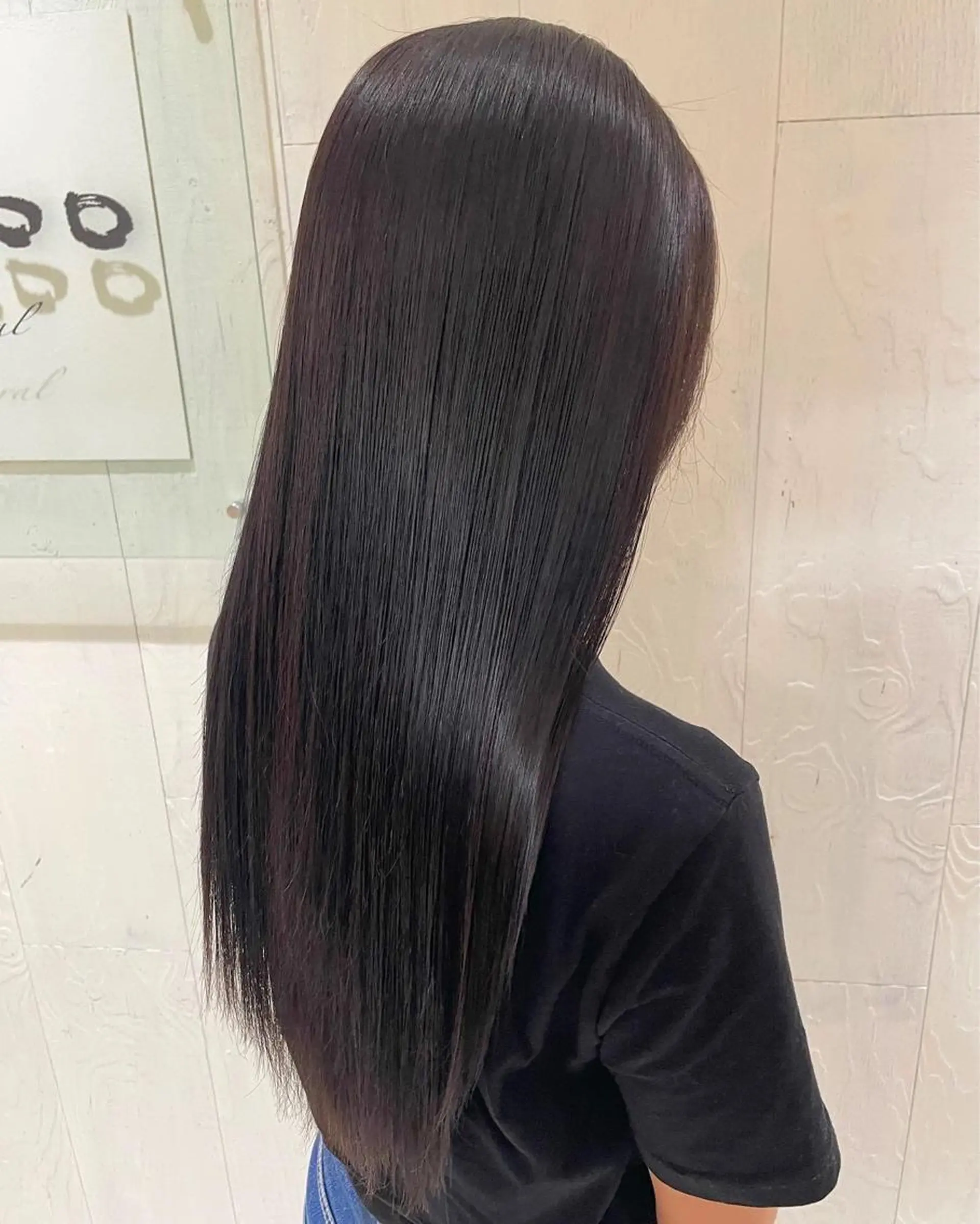 ロング カラー アッシュ ベージュカラー 黒髪 ブリーチ ケアブリーチ カット ヘアカラー トリートメント 河合秀明/ショート /ボブ/レイヤーのヘアスタイル