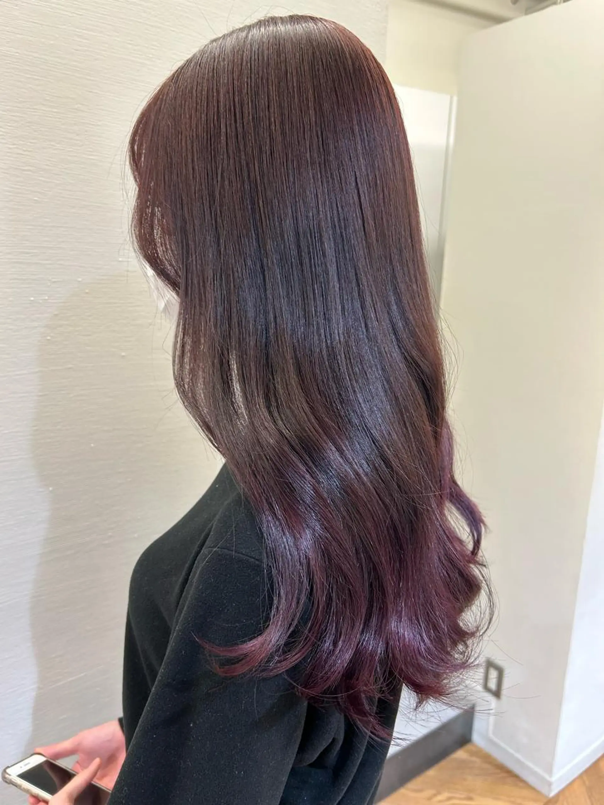 ロング カラー ブリーチ グラデーションカラー bnd_bnd アイのヘアスタイル