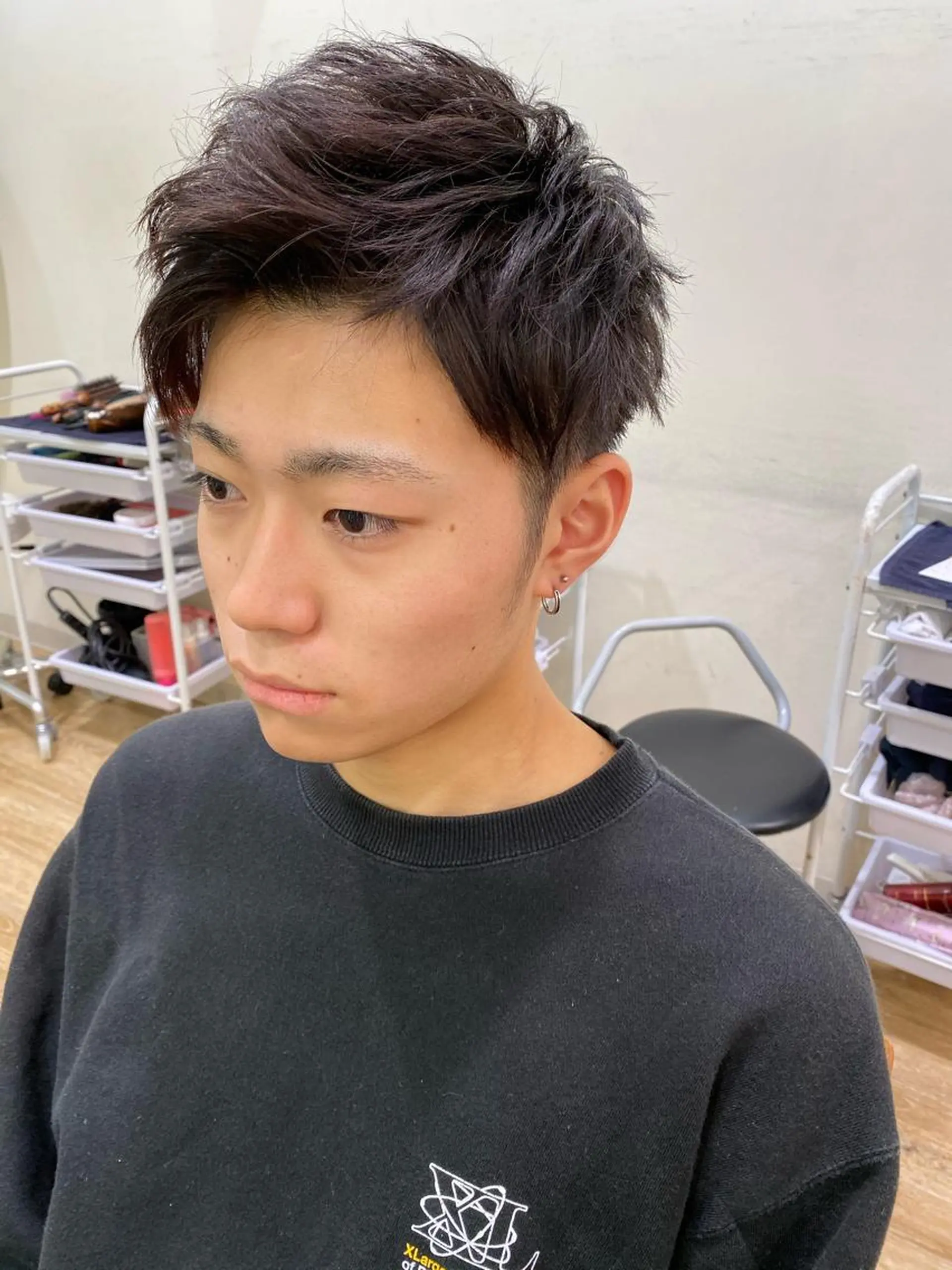 ショート ショートヘア moanin モーニンのヘアスタイル